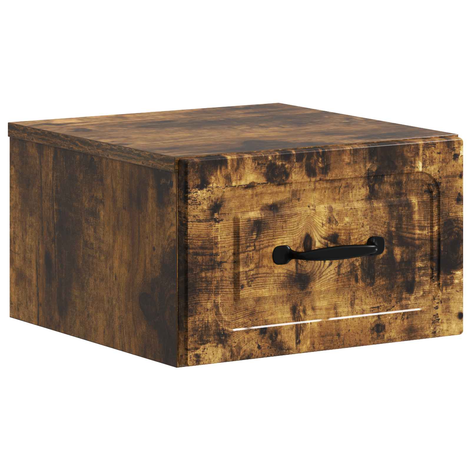 Cabinet de chevet mural 2 pcs Chêne fumé 34,5 x 33 x 20 cm - XIOS