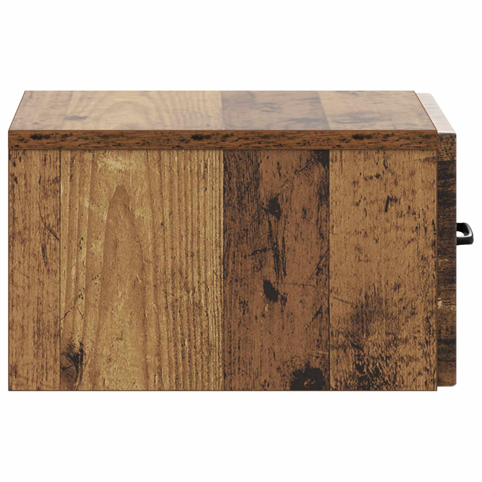 Cabinet de chevet mural 2 pc Bois ancien 34,5 x 33 x 20 cm - XIOS