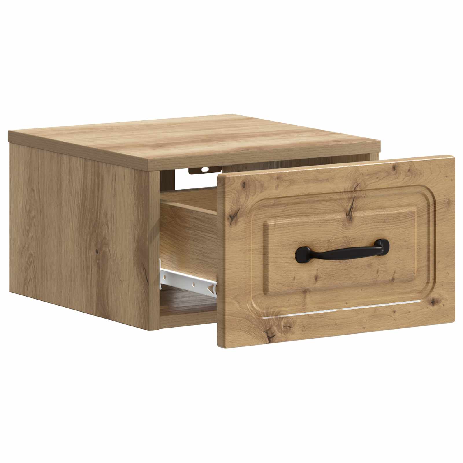 Cabinet de chevet mural 2 pc Chêne artisanal 34,5 x 33 x 20 cm - XIOS