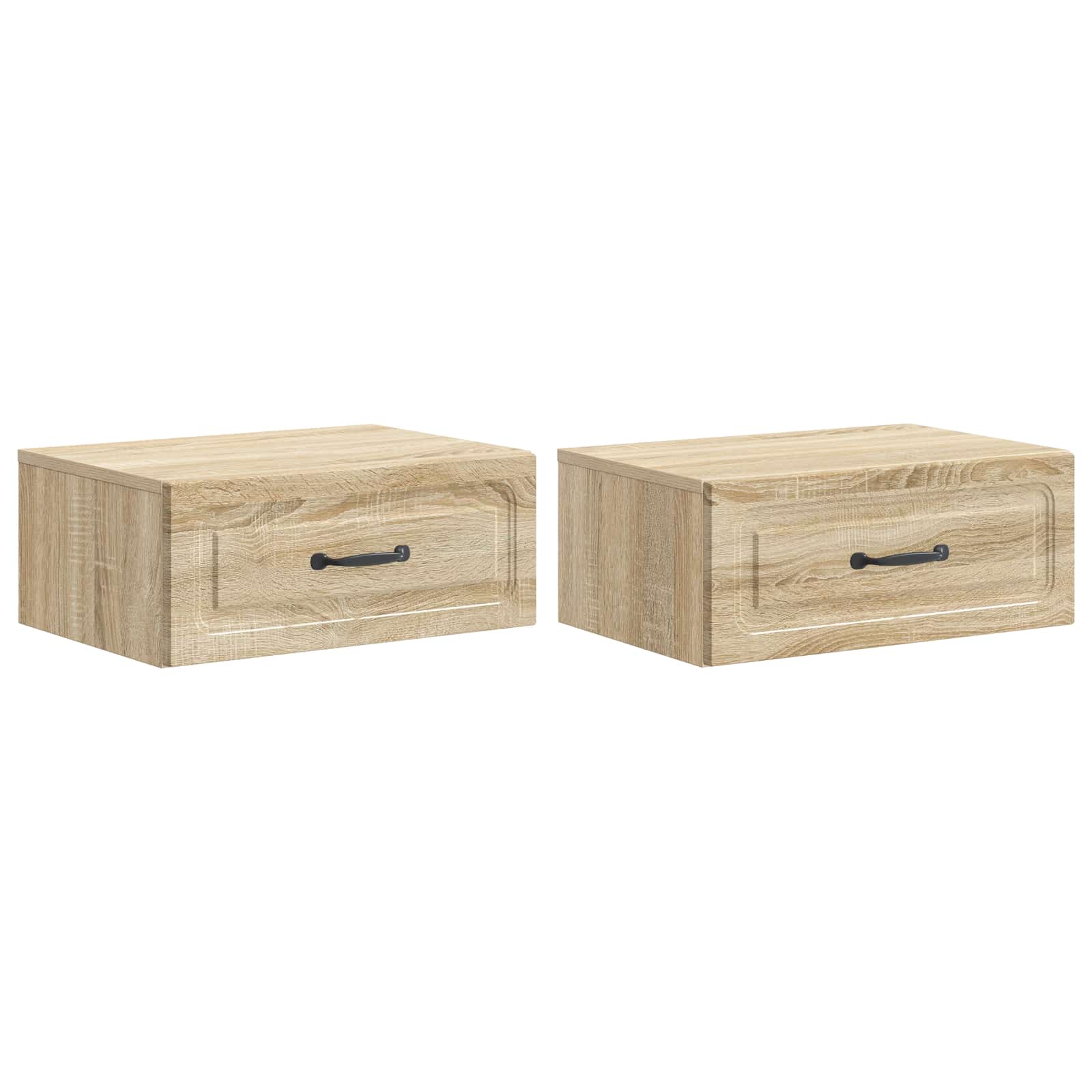 Cabinet de chevet mural 2 pcs Chêne Sonoma 49 x 34,5 x 20 cm - XIOS