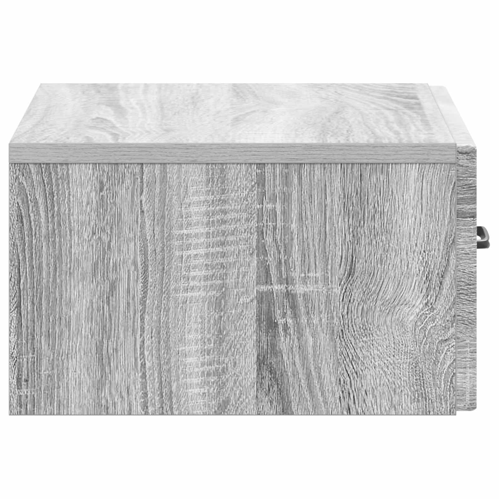 Cabinet de chevet mural 2 pcs Sonoma gris 49 x 34,5 x 20 cm - XIOS
