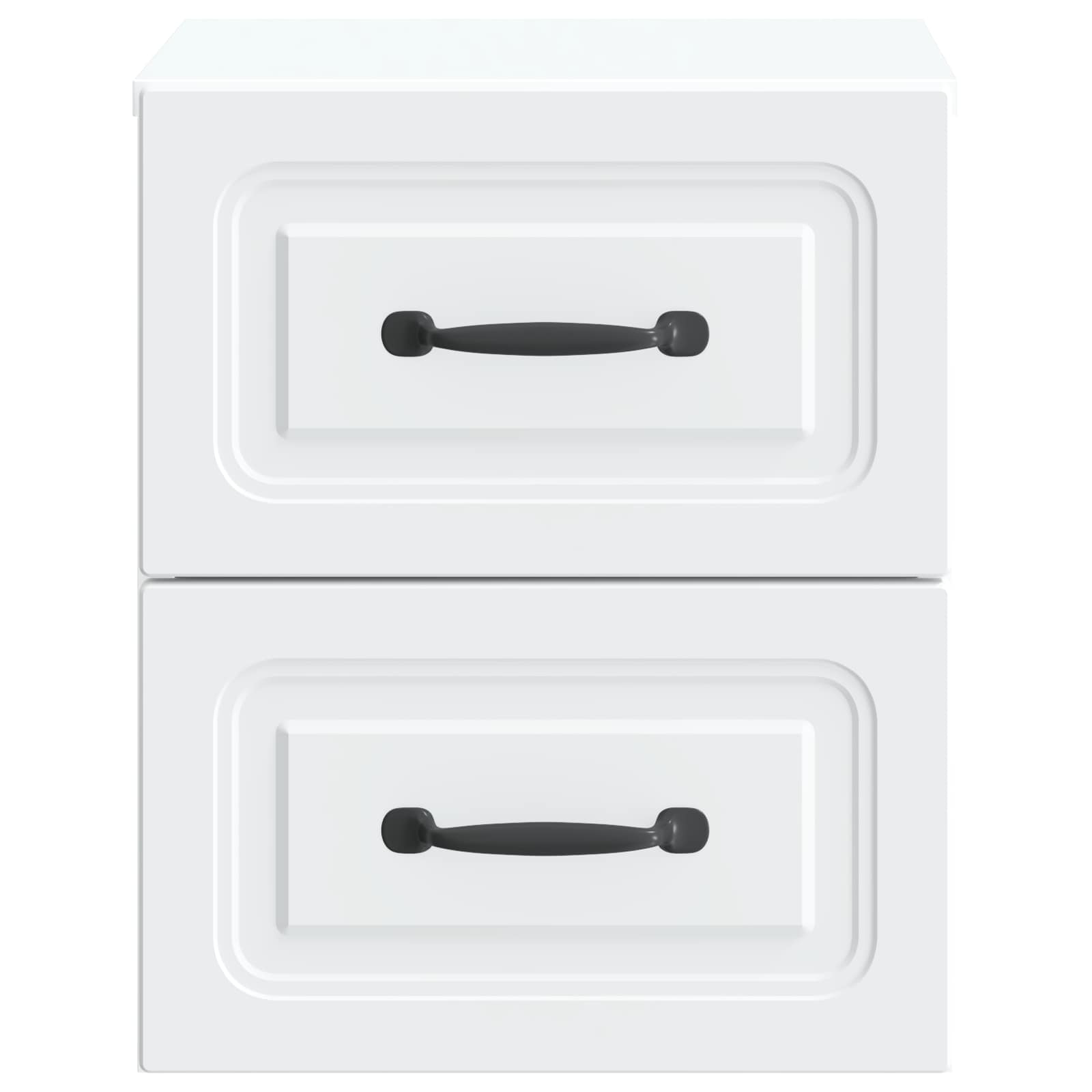 Cabinet de chevet mural 2 pcs Blanc 34,5 x 33 x 40 cm - XIOS