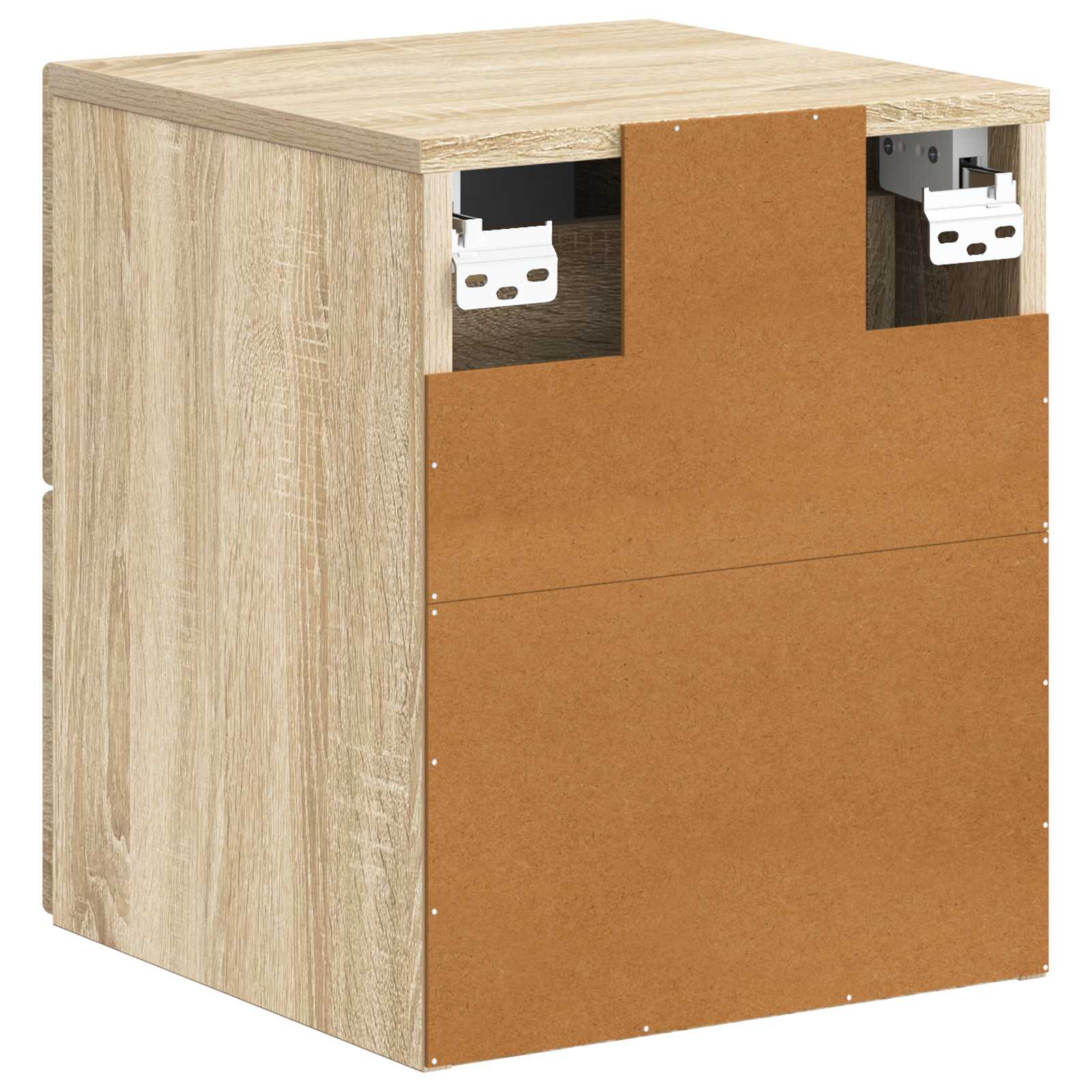 Cabinet de chevet mural 2 pcs Chêne Sonoma 34,5 x 33 x 40 cm - XIOS