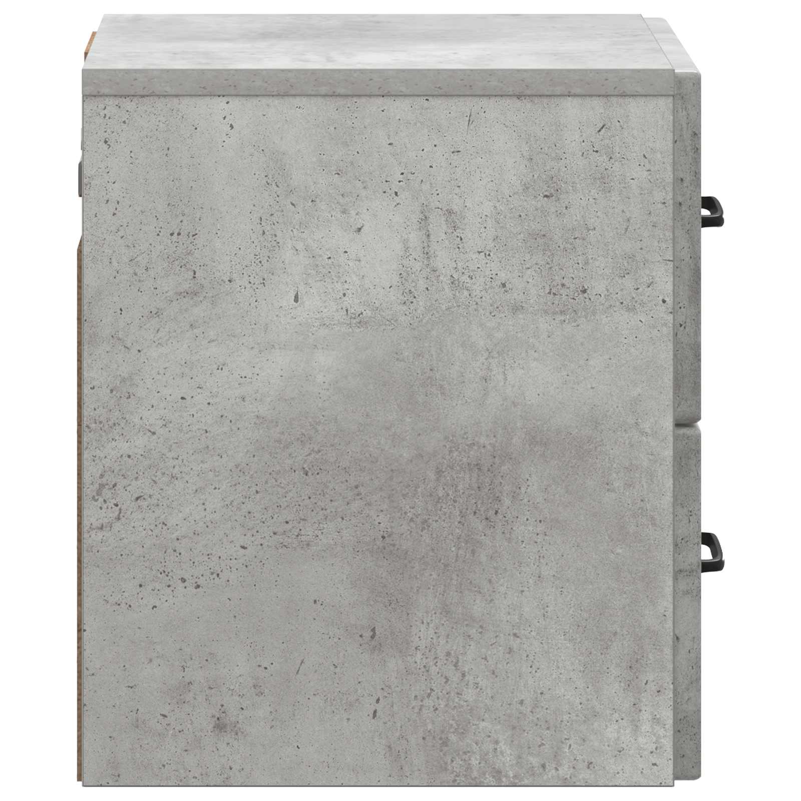 Cabinet de chevet mural 2 pcs Gris béton 34,5 x 33 x 40 cm - XIOS