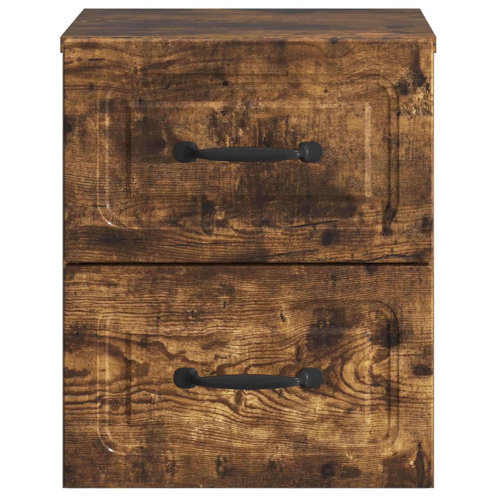 Cabinet de chevet mural 2 pcs Chêne fumé 34,5 x 33 x 40 cm - XIOS