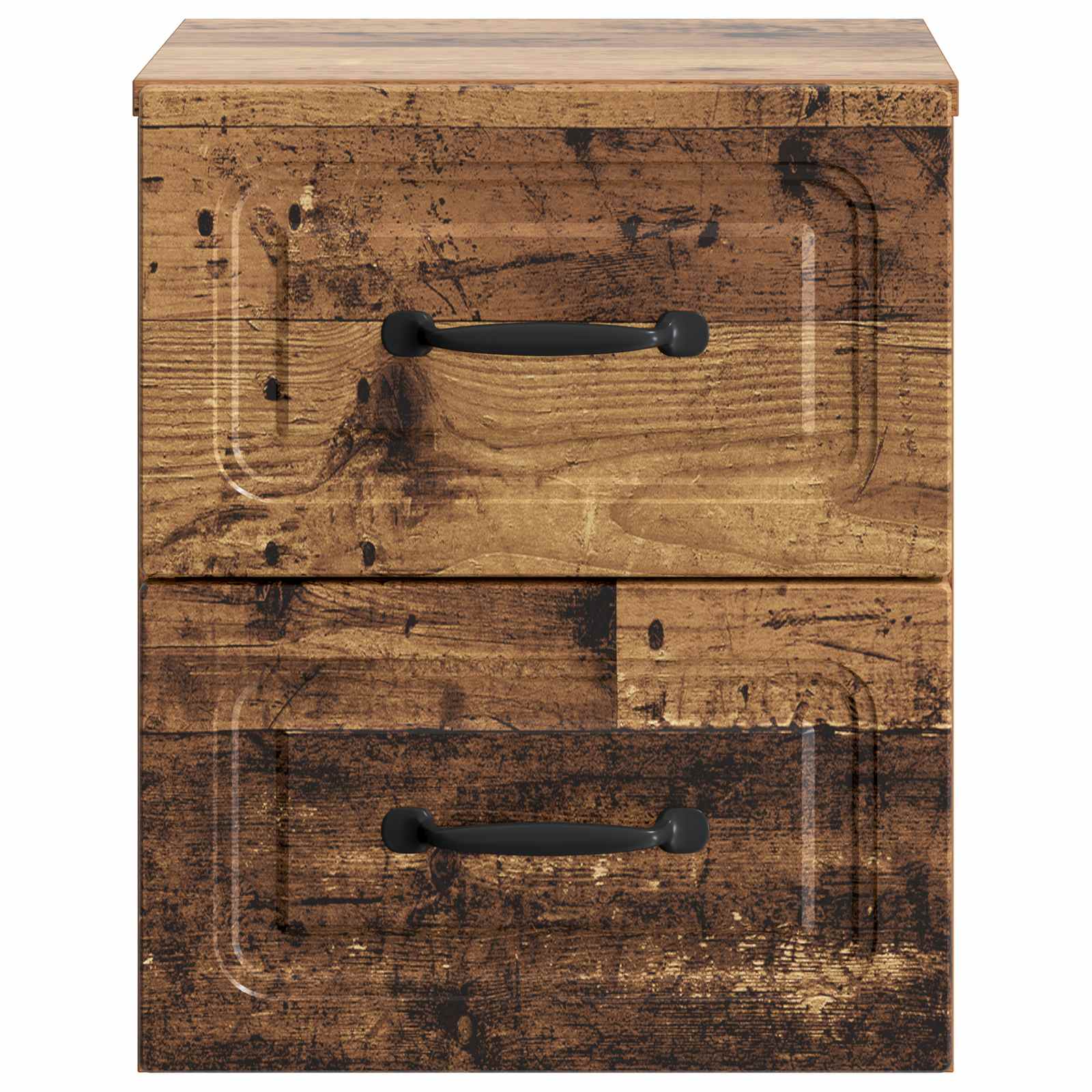 Cabinet de chevet mural 2 pcs Bois ancien 34,5 x 33 x 40 cm - XIOS