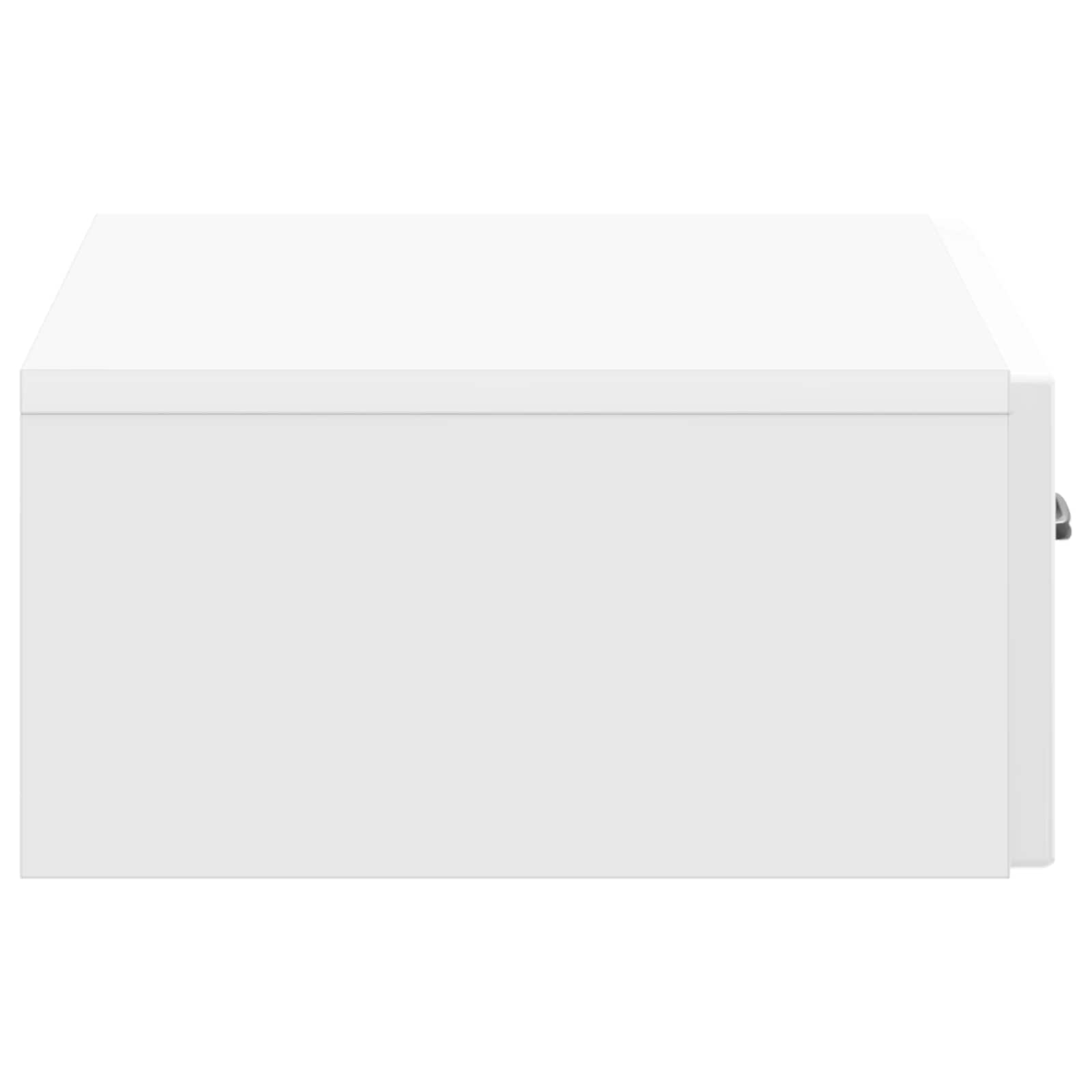 Table d'appoint murale Blanc brillant 59 x 34,5 x 17 cm - XIOS