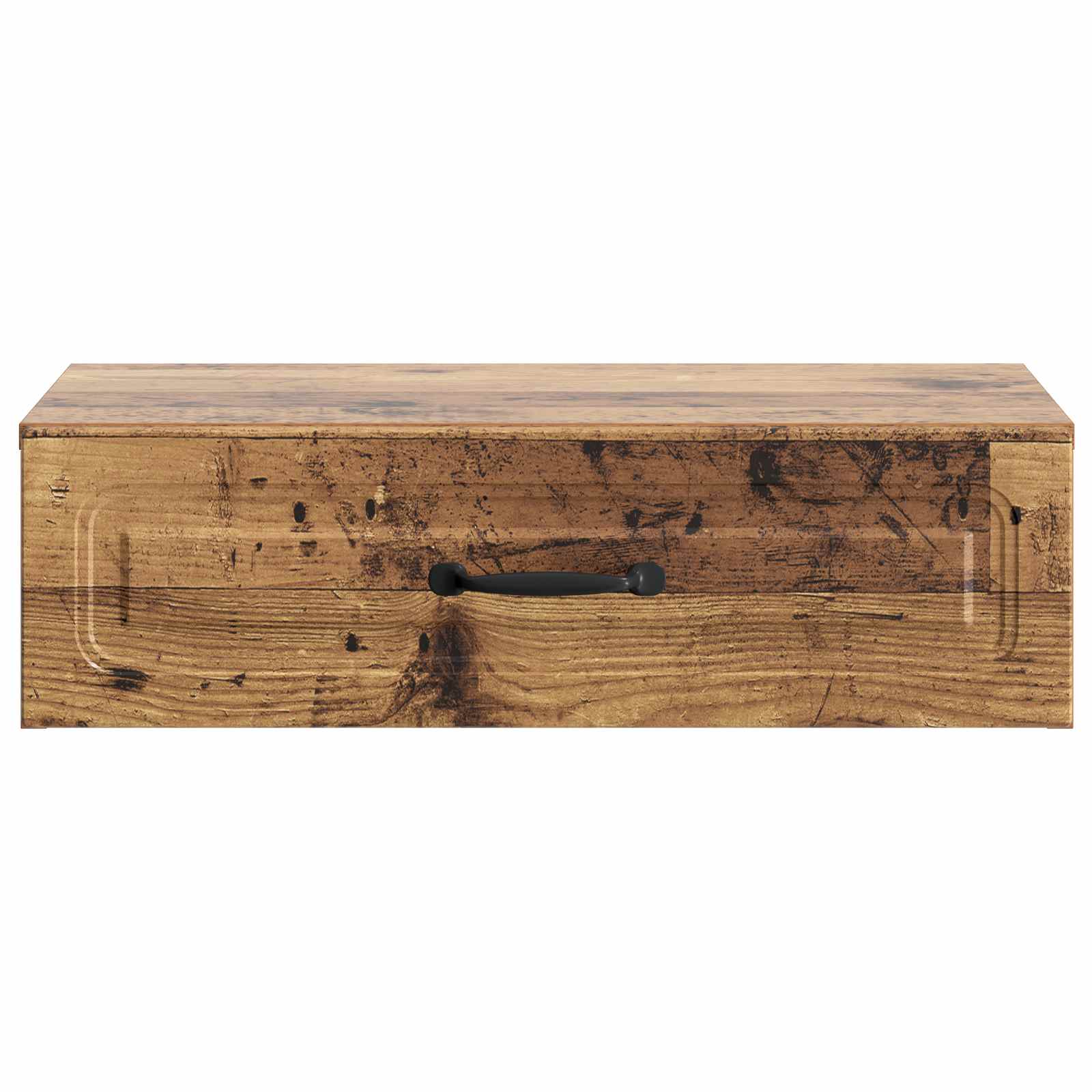Table d'appoint murale Bois ancien 59 x 34,5 x 17 cm - XIOS