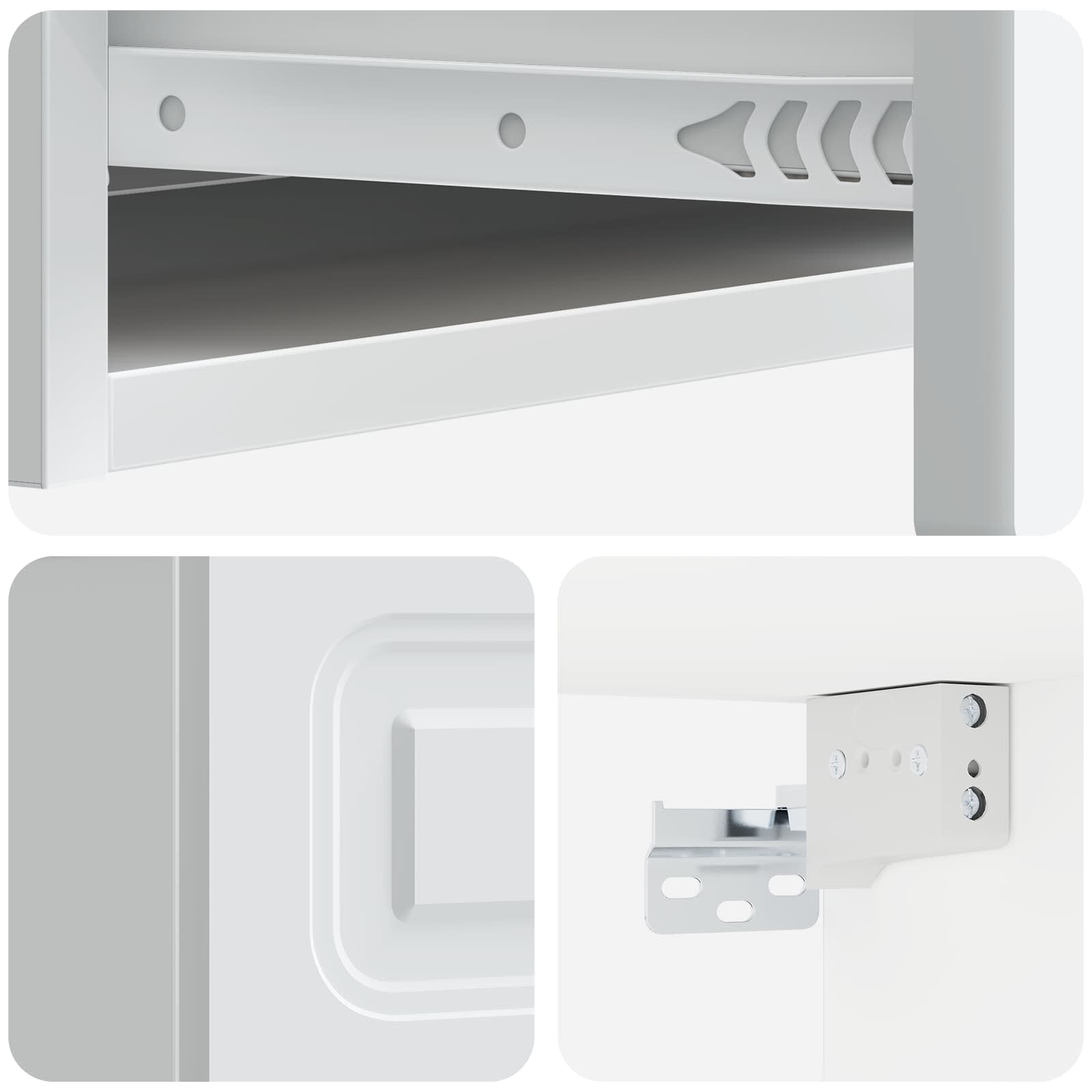 Table d'appoint murale Blanc 87,5 x 34,5 x 17 cm - XIOS