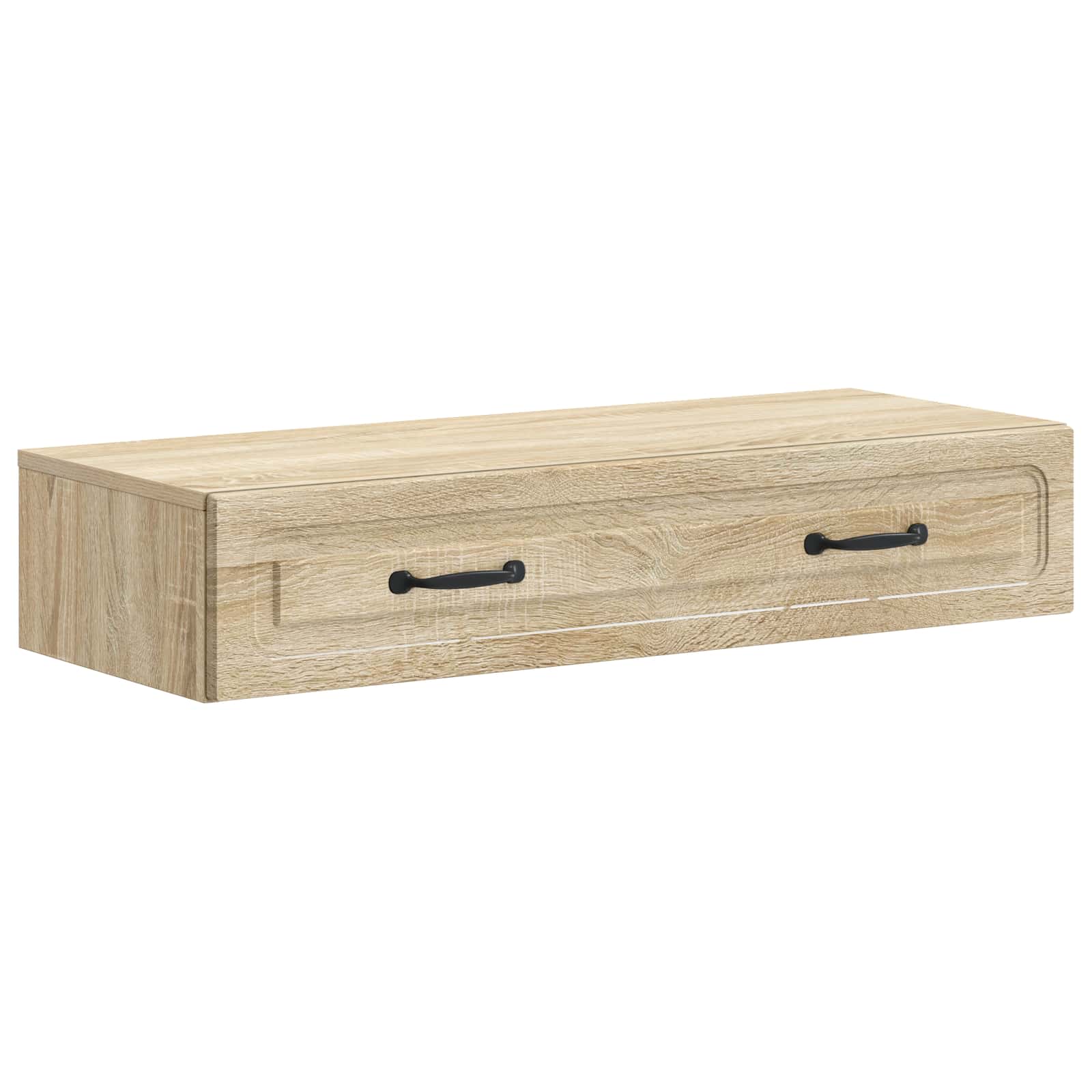 Table d'appoint murale Chêne Sonoma 87,5 x 34,5 x 17 cm - XIOS