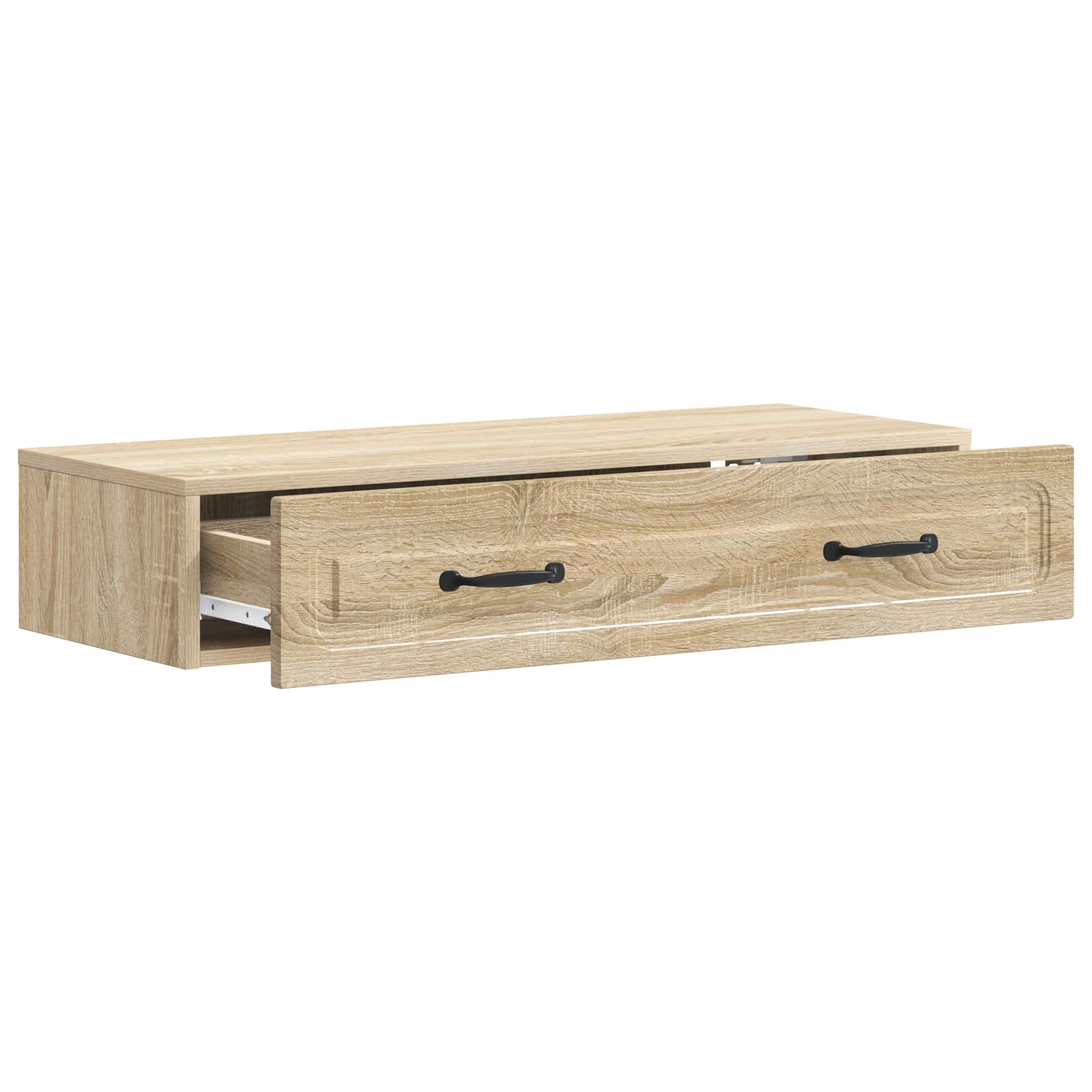 Table d'appoint murale Chêne Sonoma 87,5 x 34,5 x 17 cm - XIOS