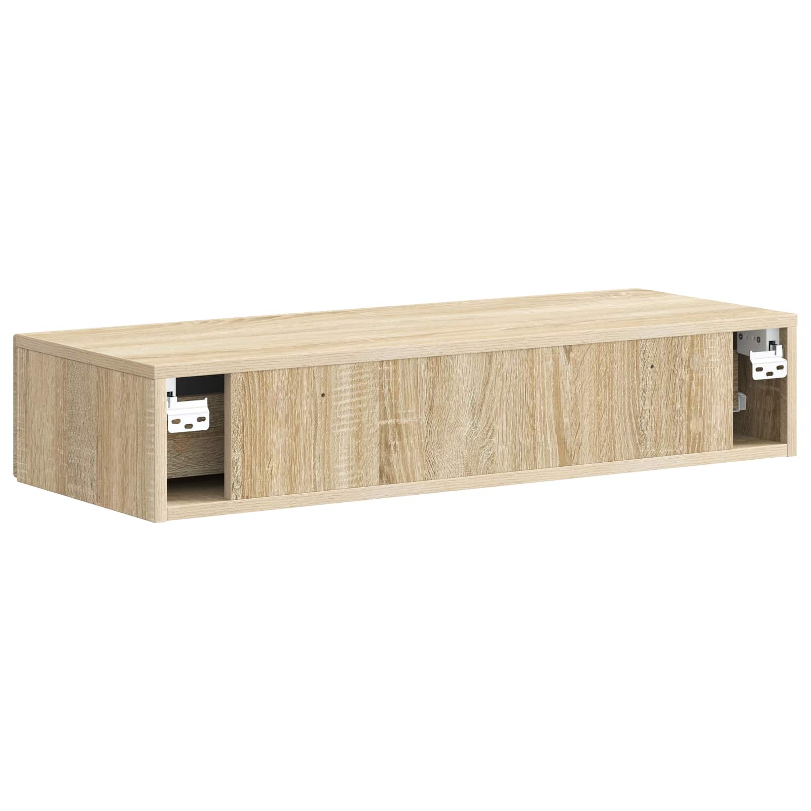 Table d'appoint murale Chêne Sonoma 87,5 x 34,5 x 17 cm - XIOS