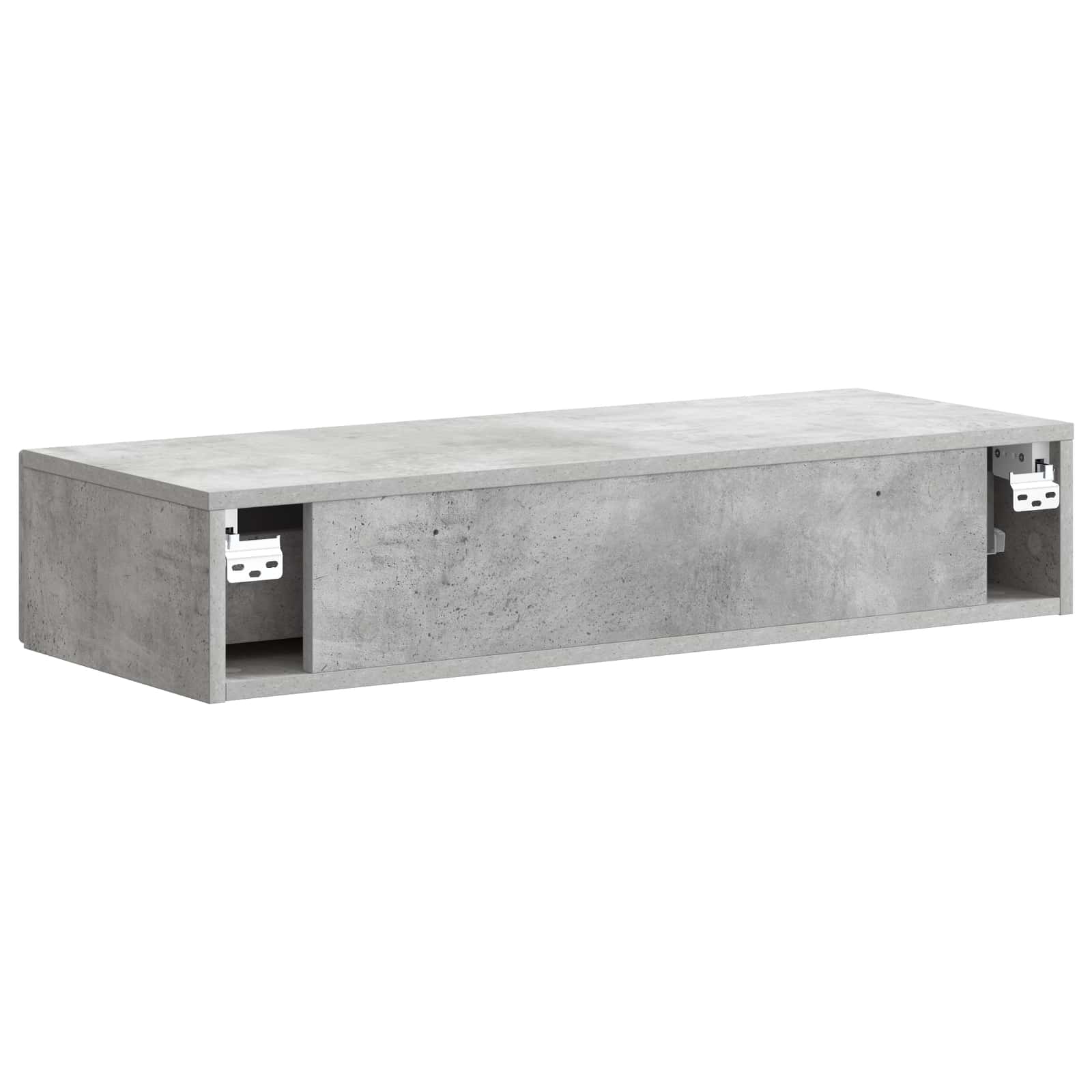Table d'appoint murale Gris béton 87,5 x 34,5 x 17 cm - XIOS