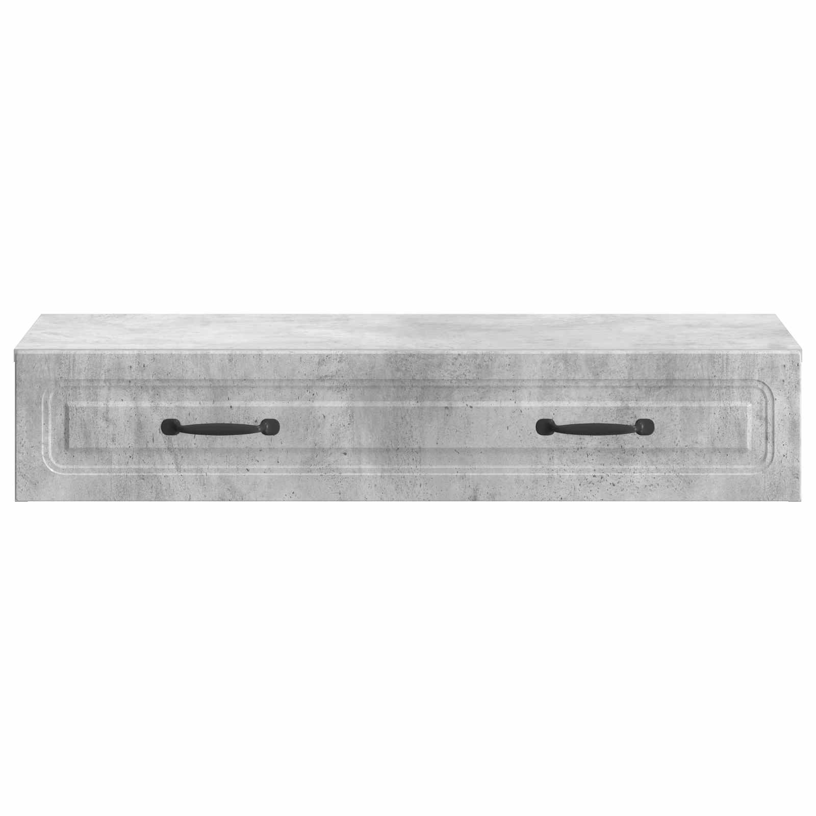 Table d'appoint murale Gris béton 87,5 x 34,5 x 17 cm - XIOS