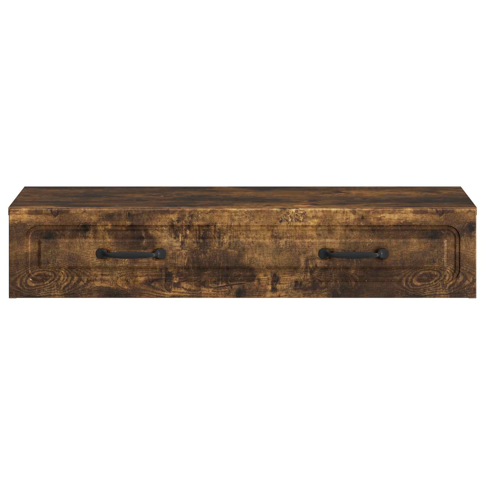 Table d'appoint murale Chêne fumé 87,5 x 34,5 x 17 cm - XIOS