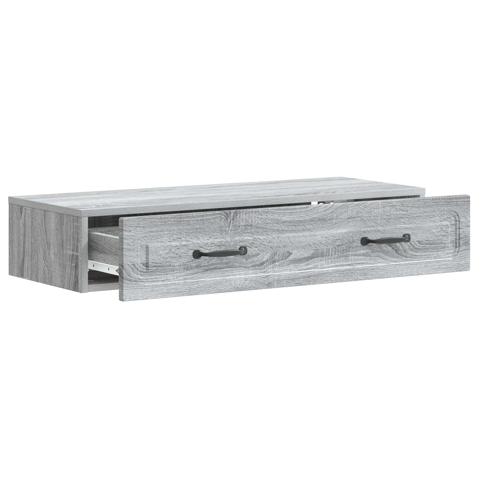 Table d'appoint murale Sonoma gris 87,5 x 34,5 x 17 cm - XIOS