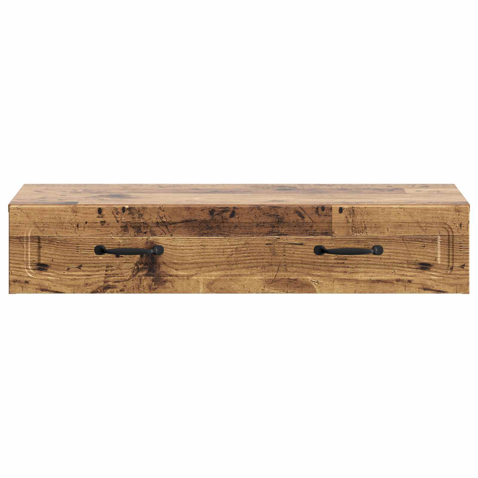 Table d'appoint murale Bois ancien 87,5 x 34,5 x 17 cm - XIOS