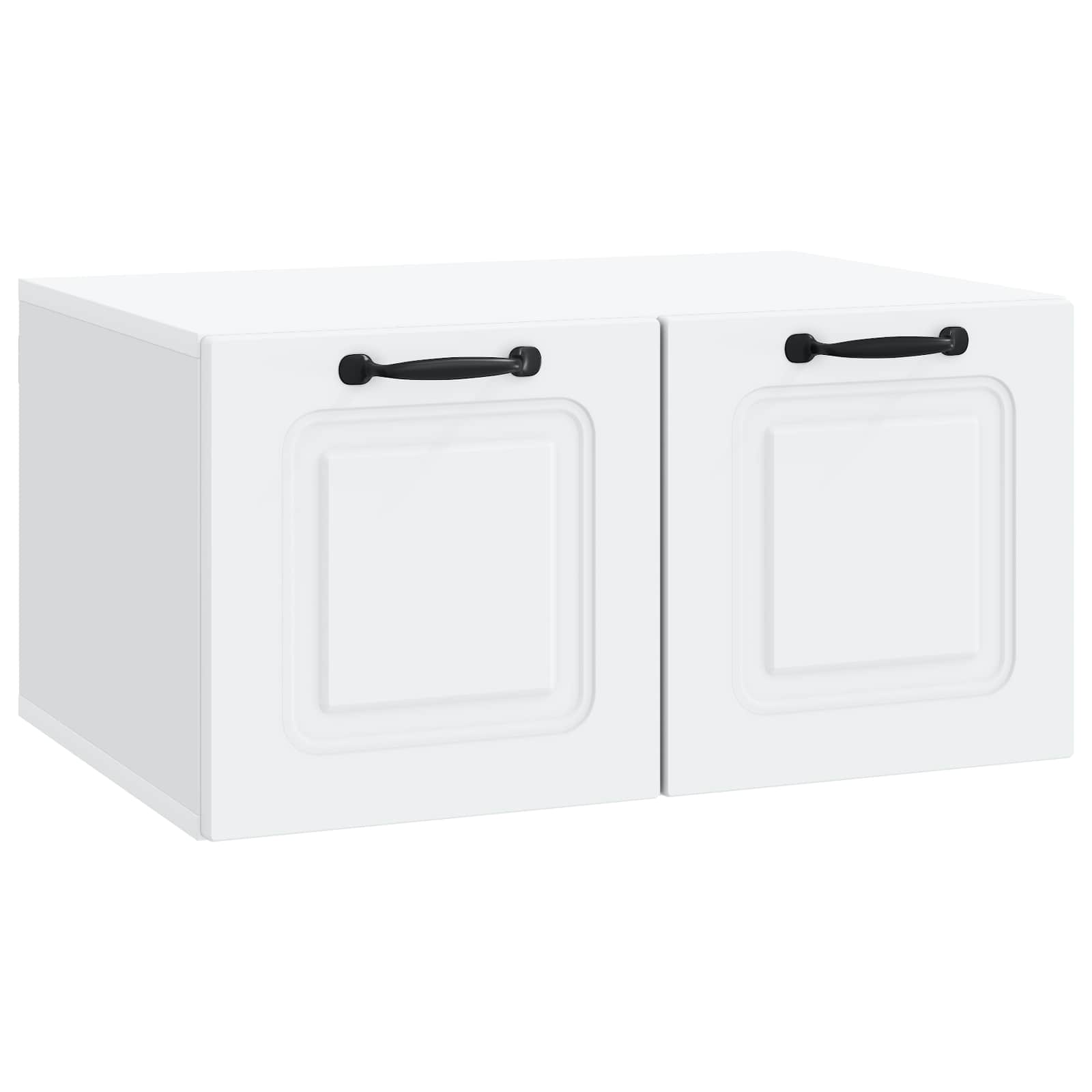 Meuble TV mural Blanc 59,5 x 41 x 30 cm Bois d'ingénierie - XIOS