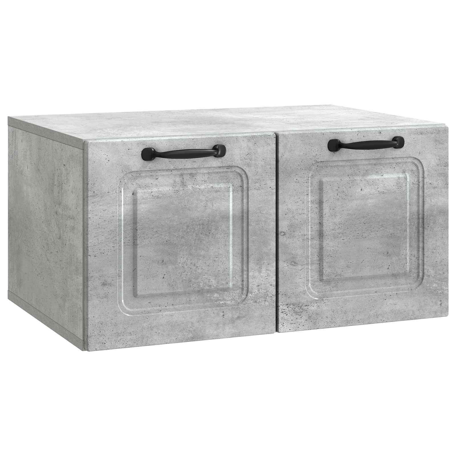 Meuble TV mural Gris béton 59,5 x 41 x 30 cm Bois d'ingénierie - XIOS