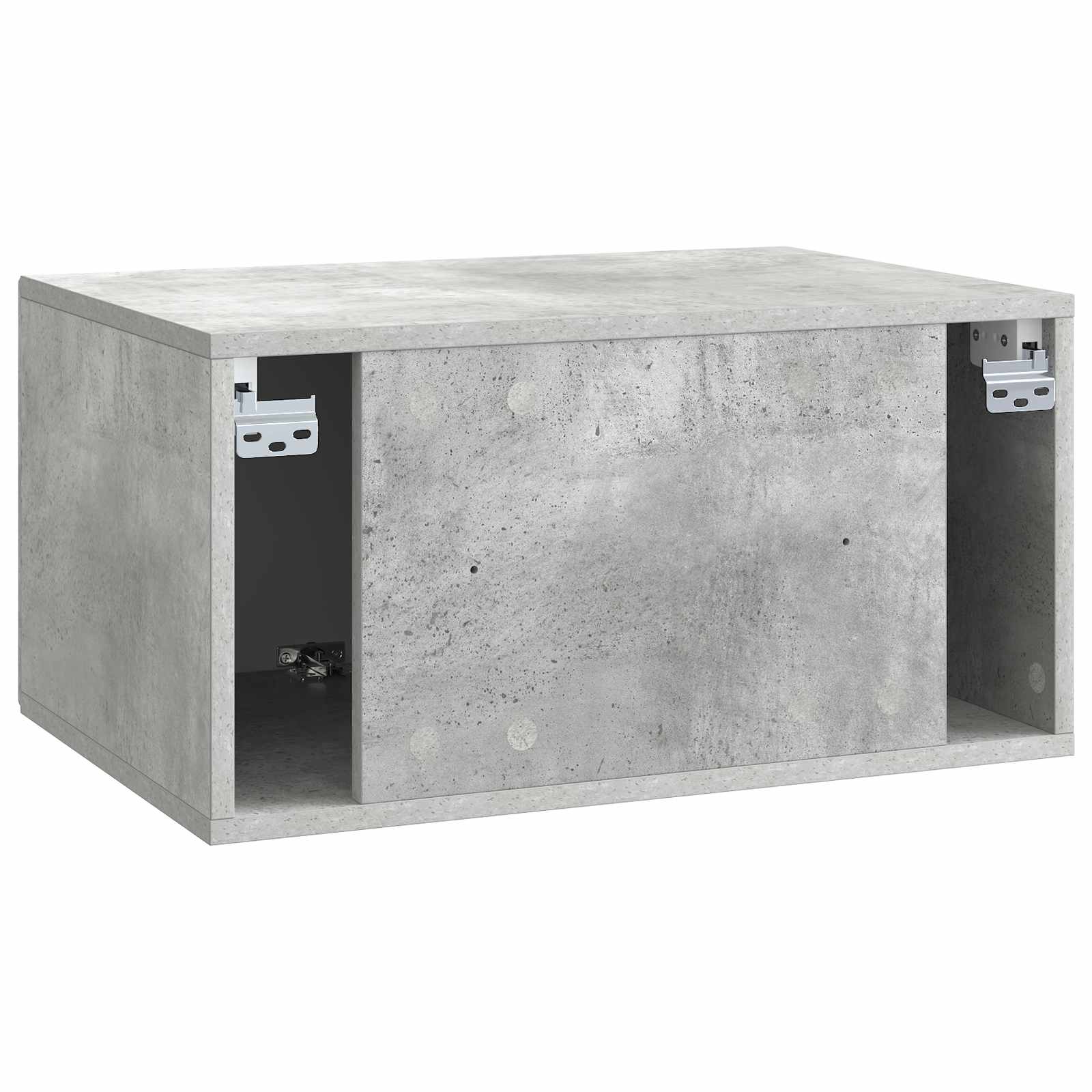Meuble TV mural Gris béton 59,5 x 41 x 30 cm Bois d'ingénierie - XIOS