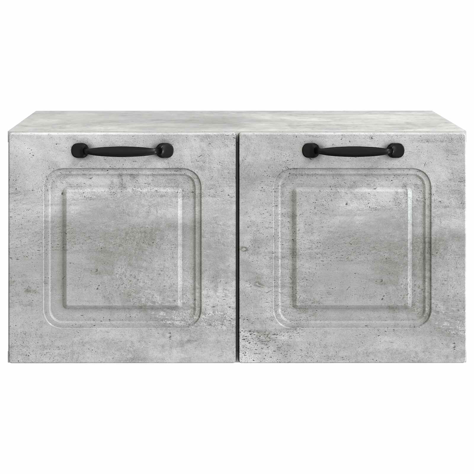 Meuble TV mural Gris béton 59,5 x 41 x 30 cm Bois d'ingénierie - XIOS
