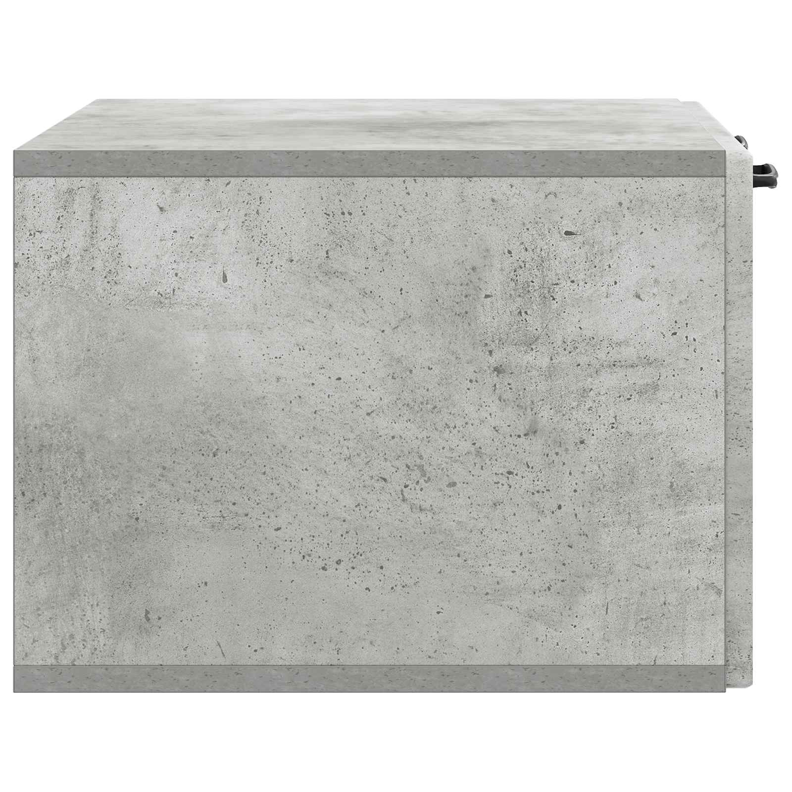 Meuble TV mural Gris béton 59,5 x 41 x 30 cm Bois d'ingénierie - XIOS