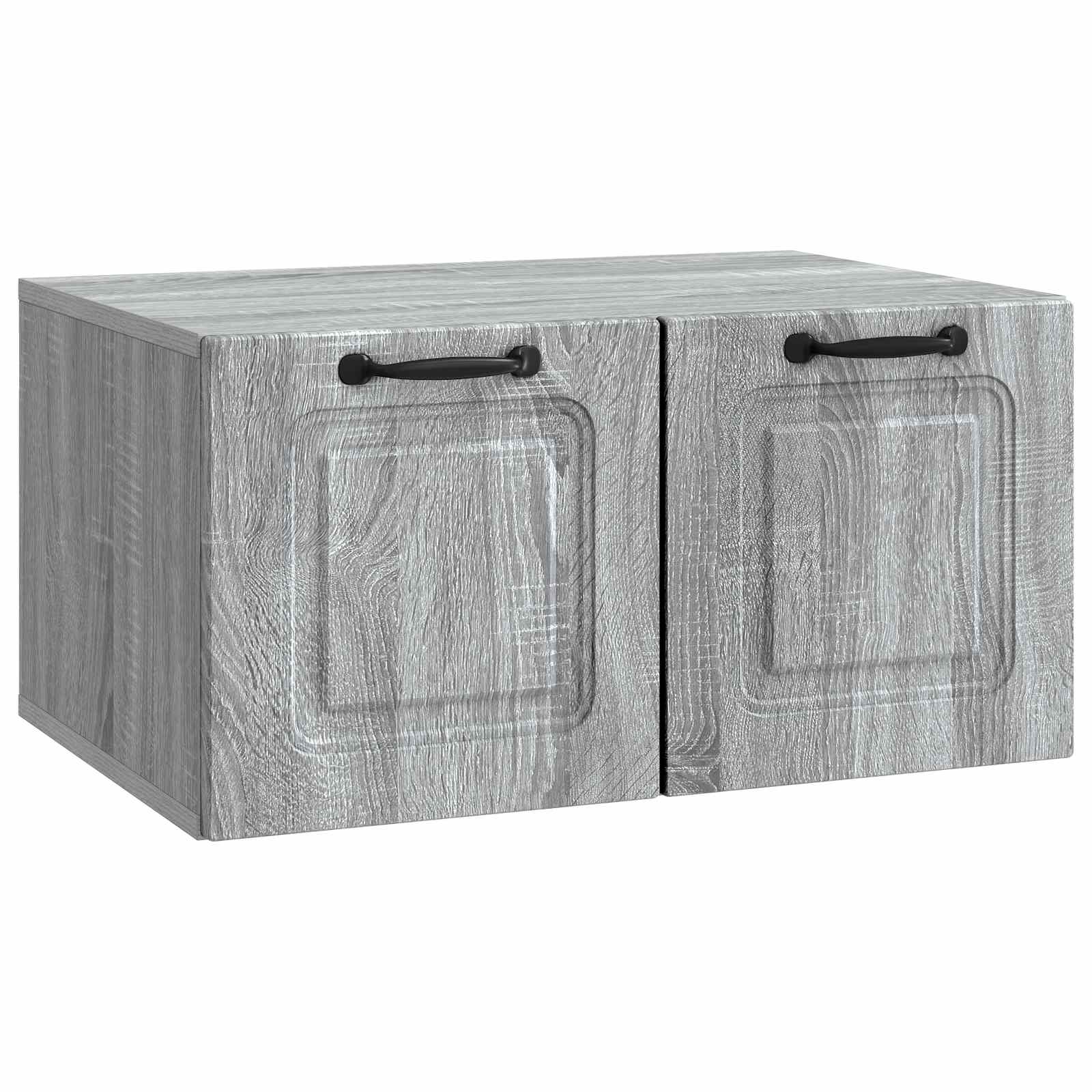Meuble TV mural Sonoma gris 59,5 x 41 x 30 cm Bois d'ingénierie - XIOS