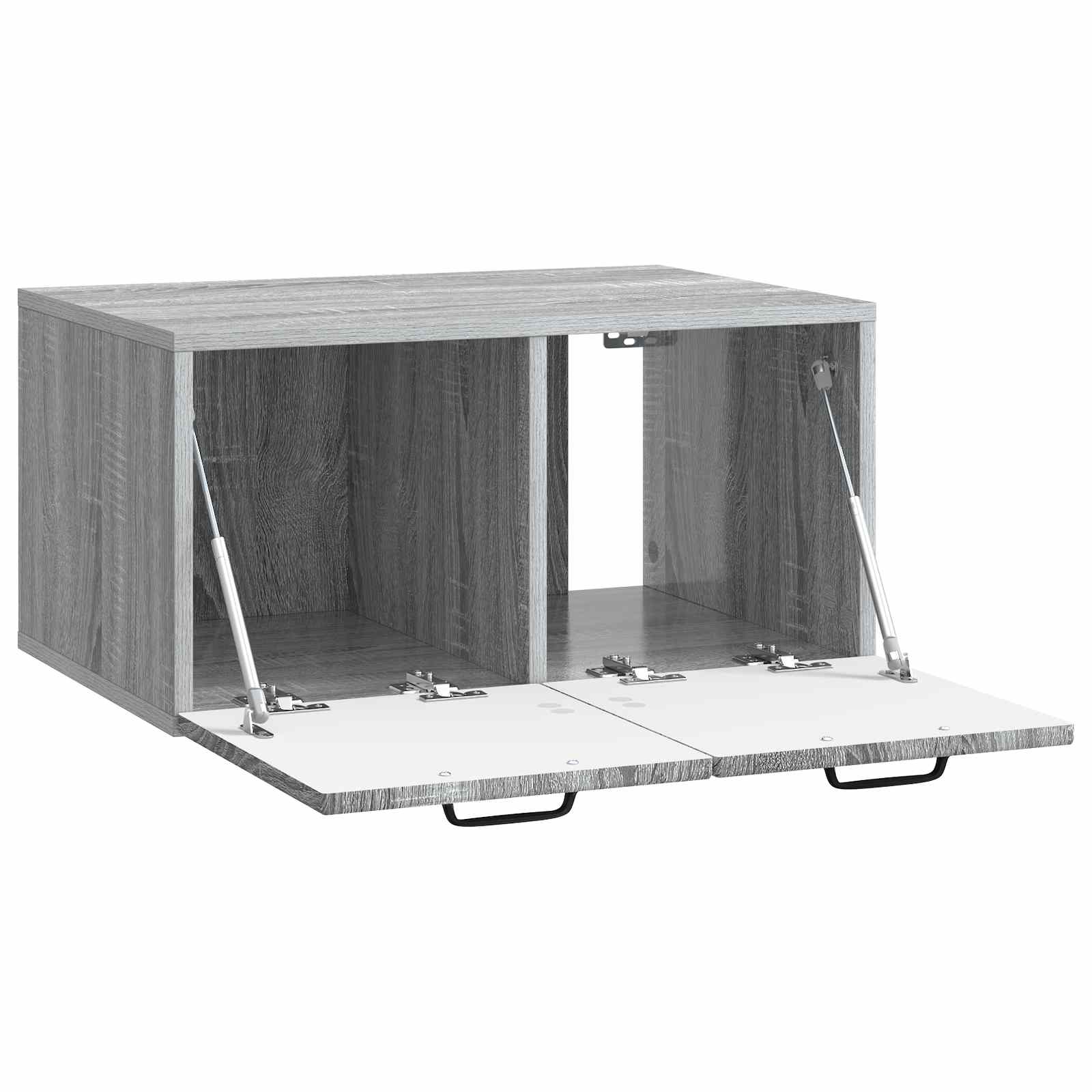 Meuble TV mural Sonoma gris 59,5 x 41 x 30 cm Bois d'ingénierie - XIOS