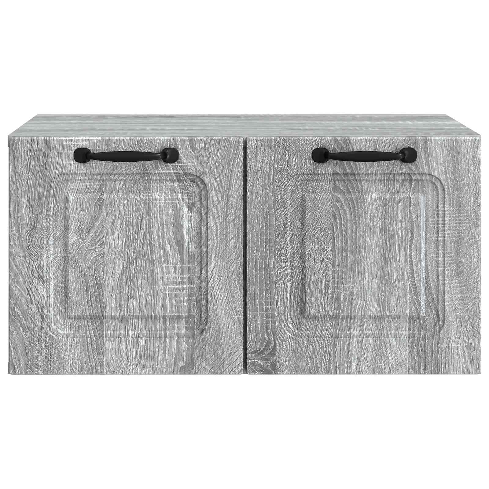 Meuble TV mural Sonoma gris 59,5 x 41 x 30 cm Bois d'ingénierie - XIOS