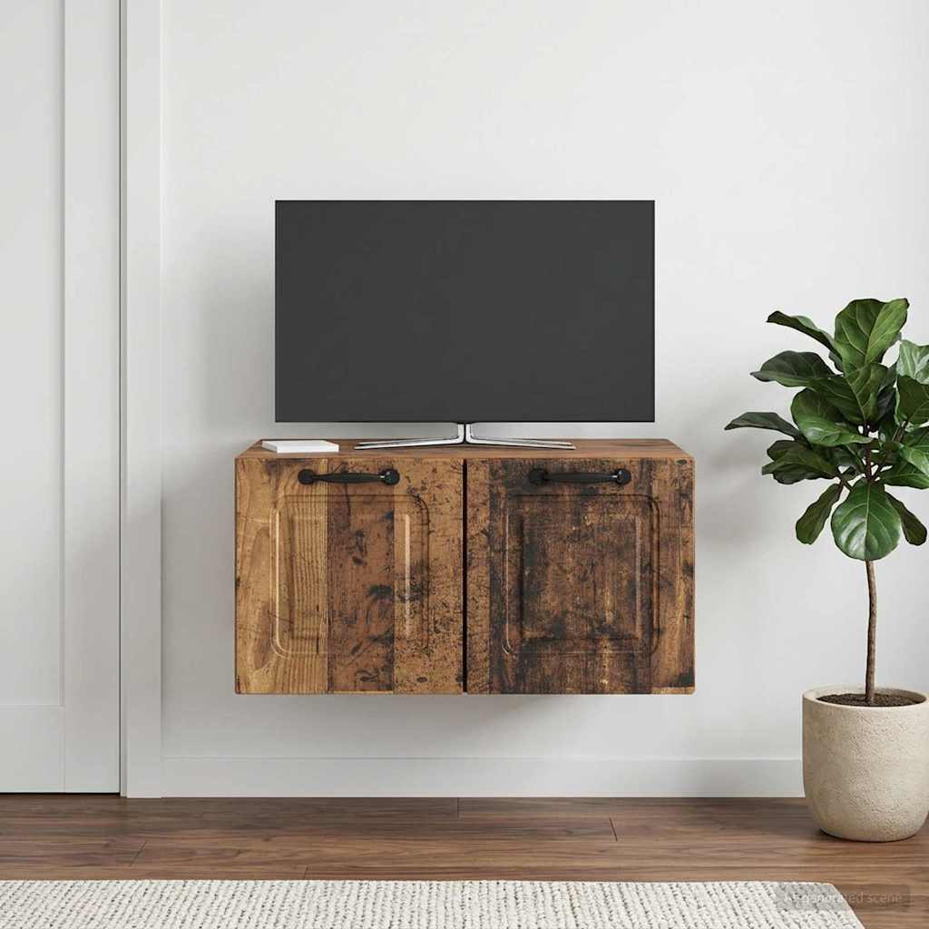 Meuble TV mural Bois ancien 59,5 x 41 x 30 cm Bois d'ingénierie - XIOS