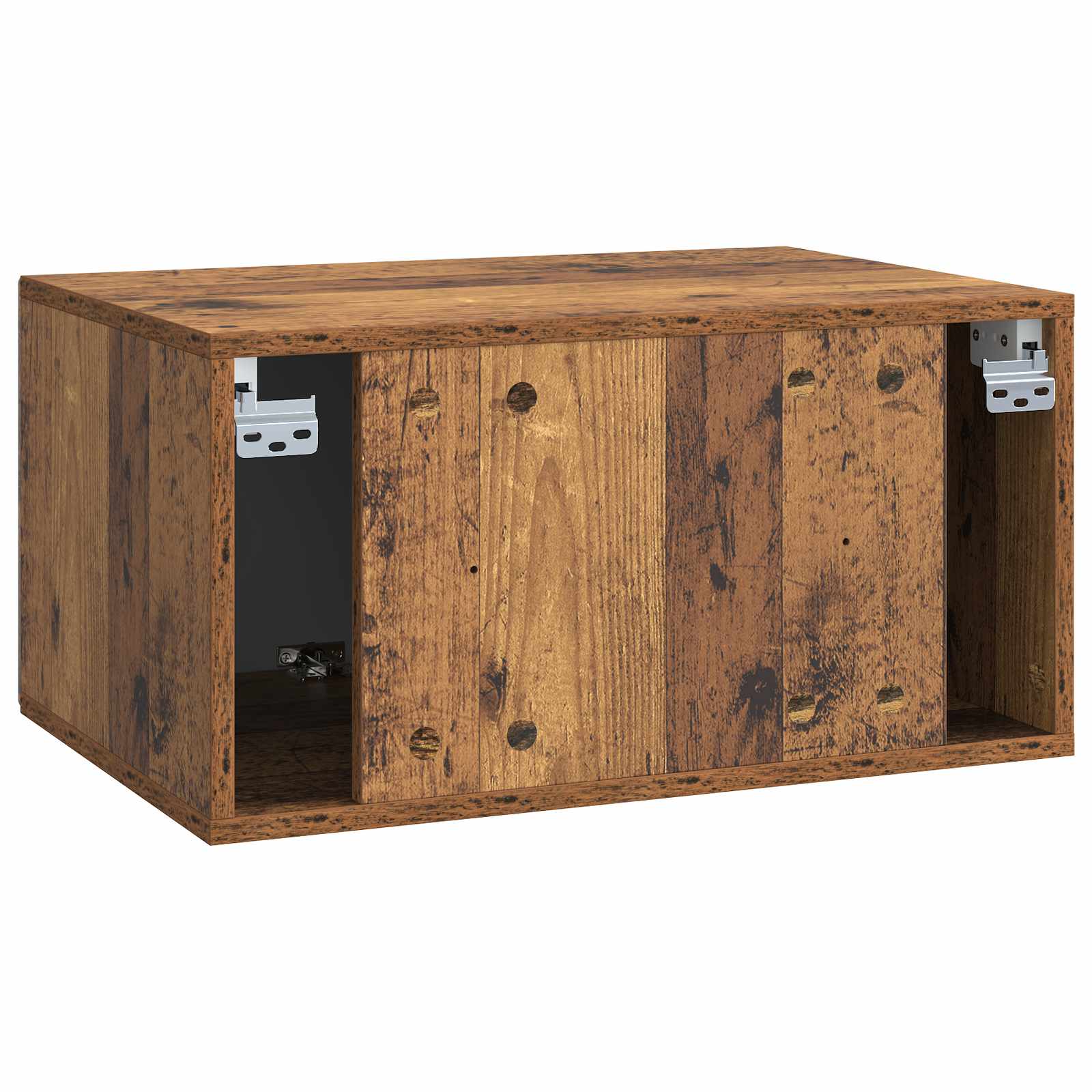 Meuble TV mural Bois ancien 59,5 x 41 x 30 cm Bois d'ingénierie - XIOS