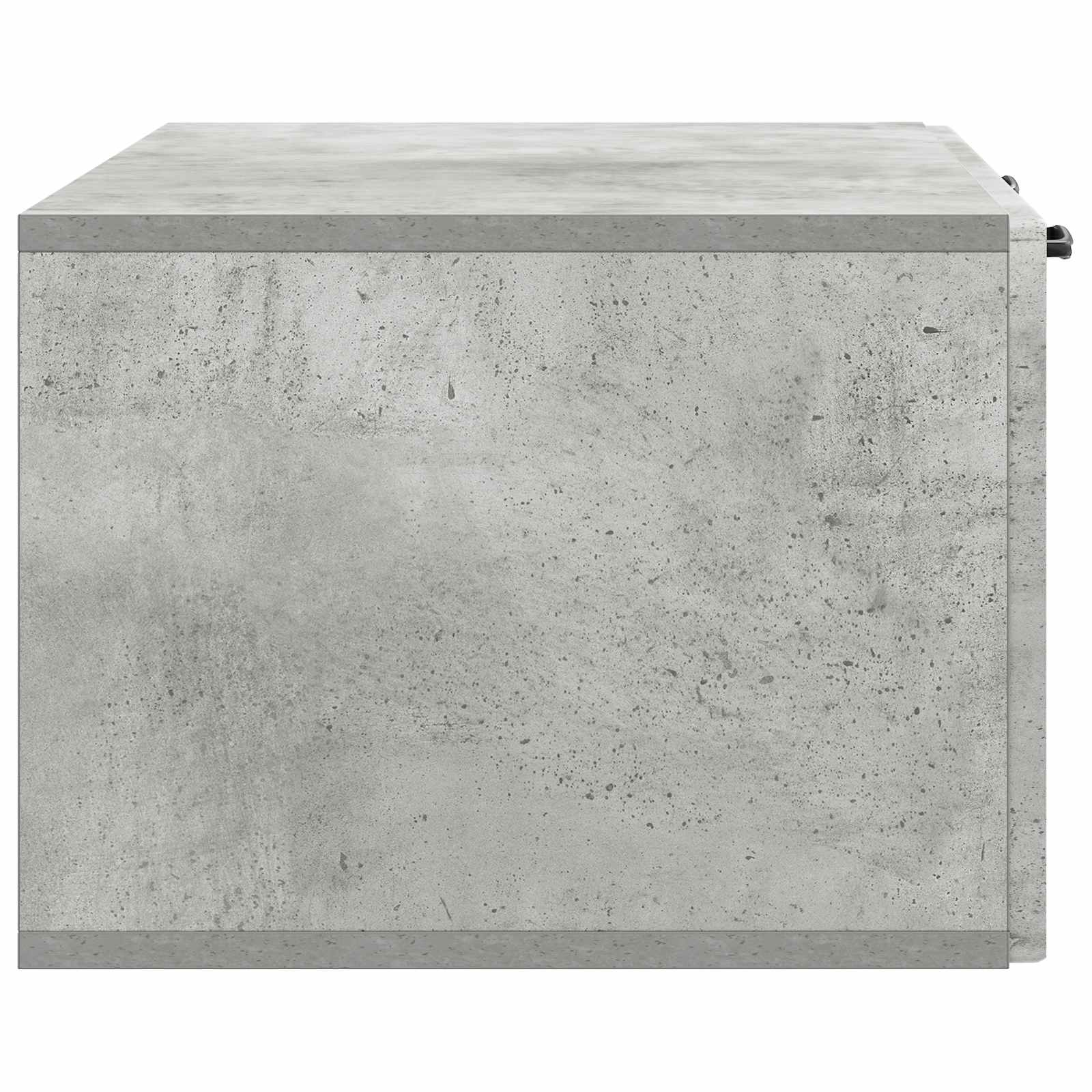 Meuble TV mural Gris béton 78,5 x 41 x 30 cm Bois d'ingénierie - XIOS