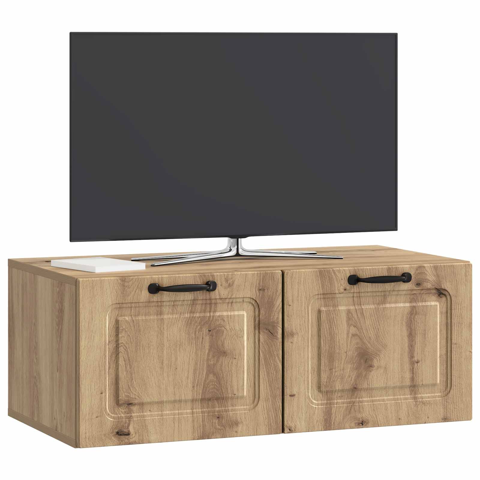 Meuble TV mural 78,5 x 41 x 30 cm Chêne artisanal - XIOS