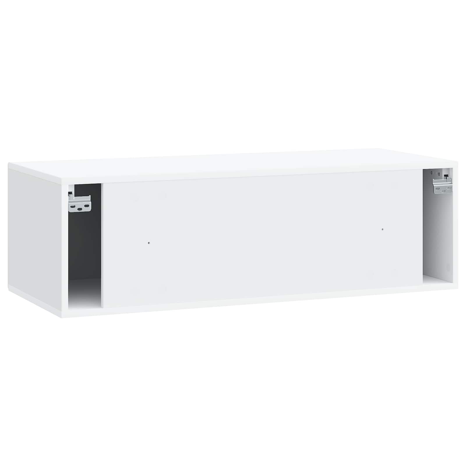Meuble TV mural Blanc 98 x 41 x 30 cm Bois d'ingénierie - XIOS