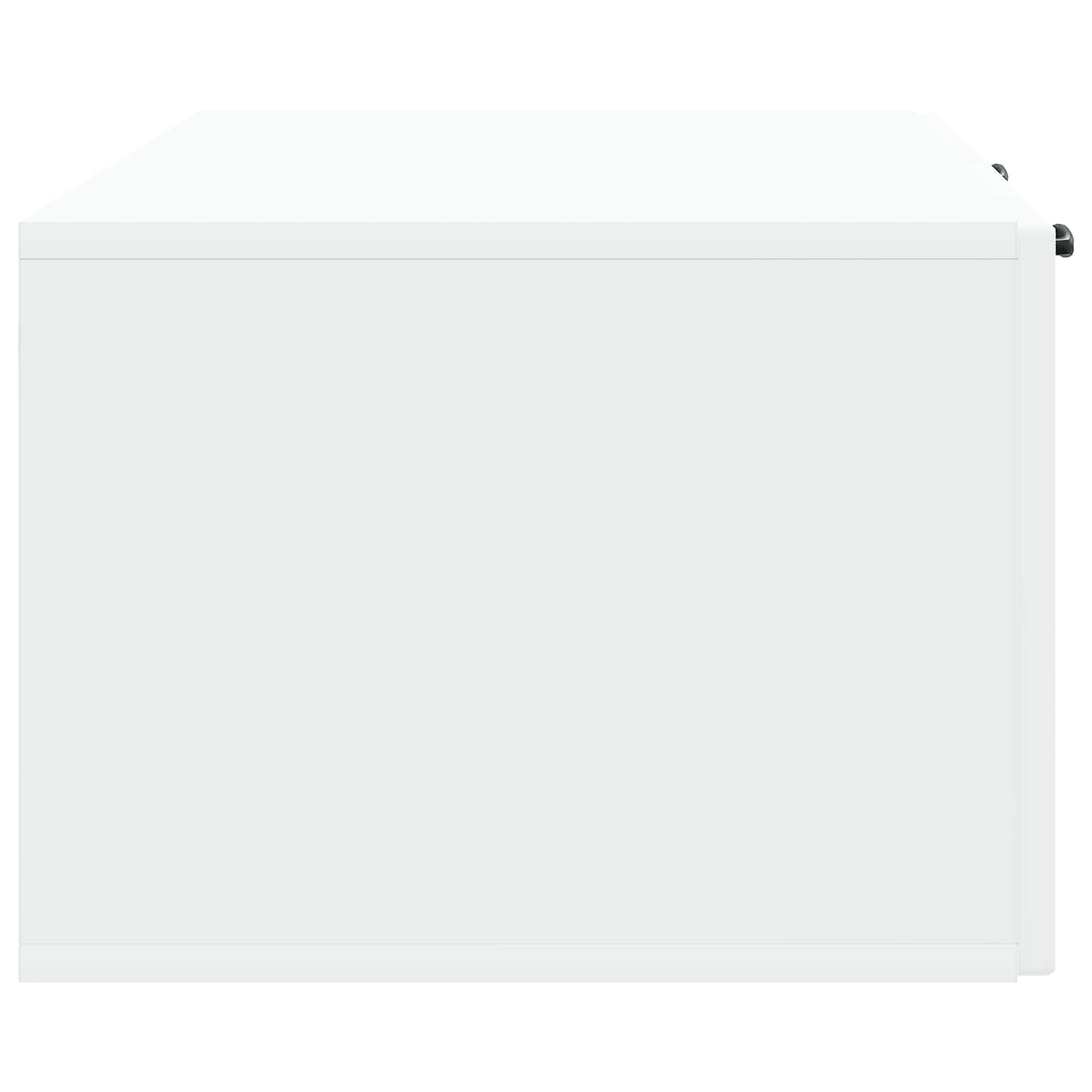 Meuble TV mural Blanc 98 x 41 x 30 cm Bois d'ingénierie - XIOS