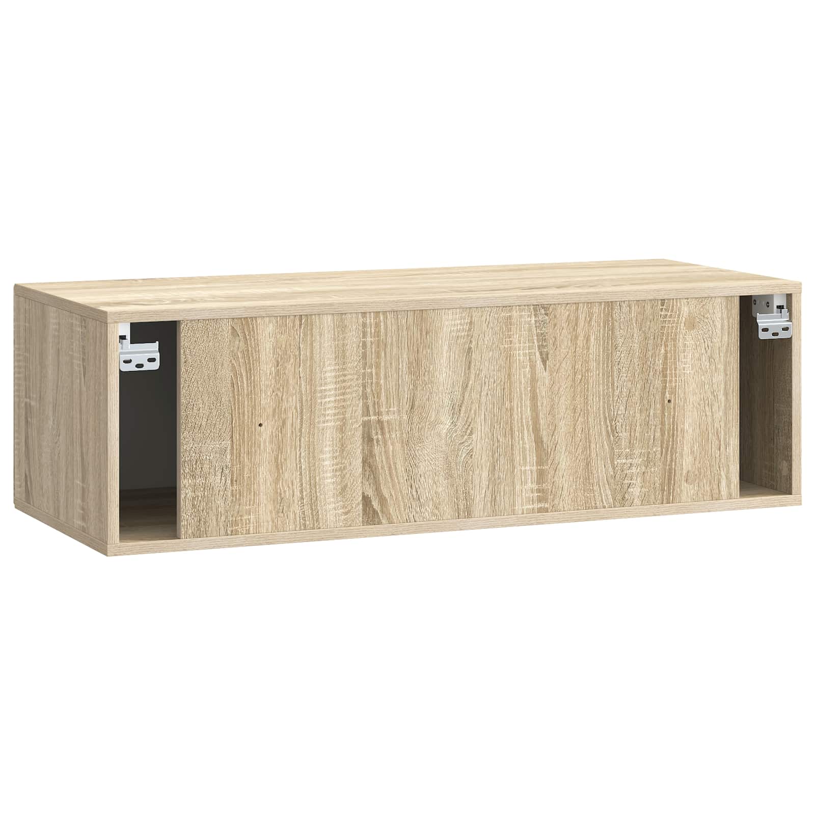 Meuble TV mural Chêne Sonoma 98 x 41 x 30 cm Bois d'ingénierie - XIOS