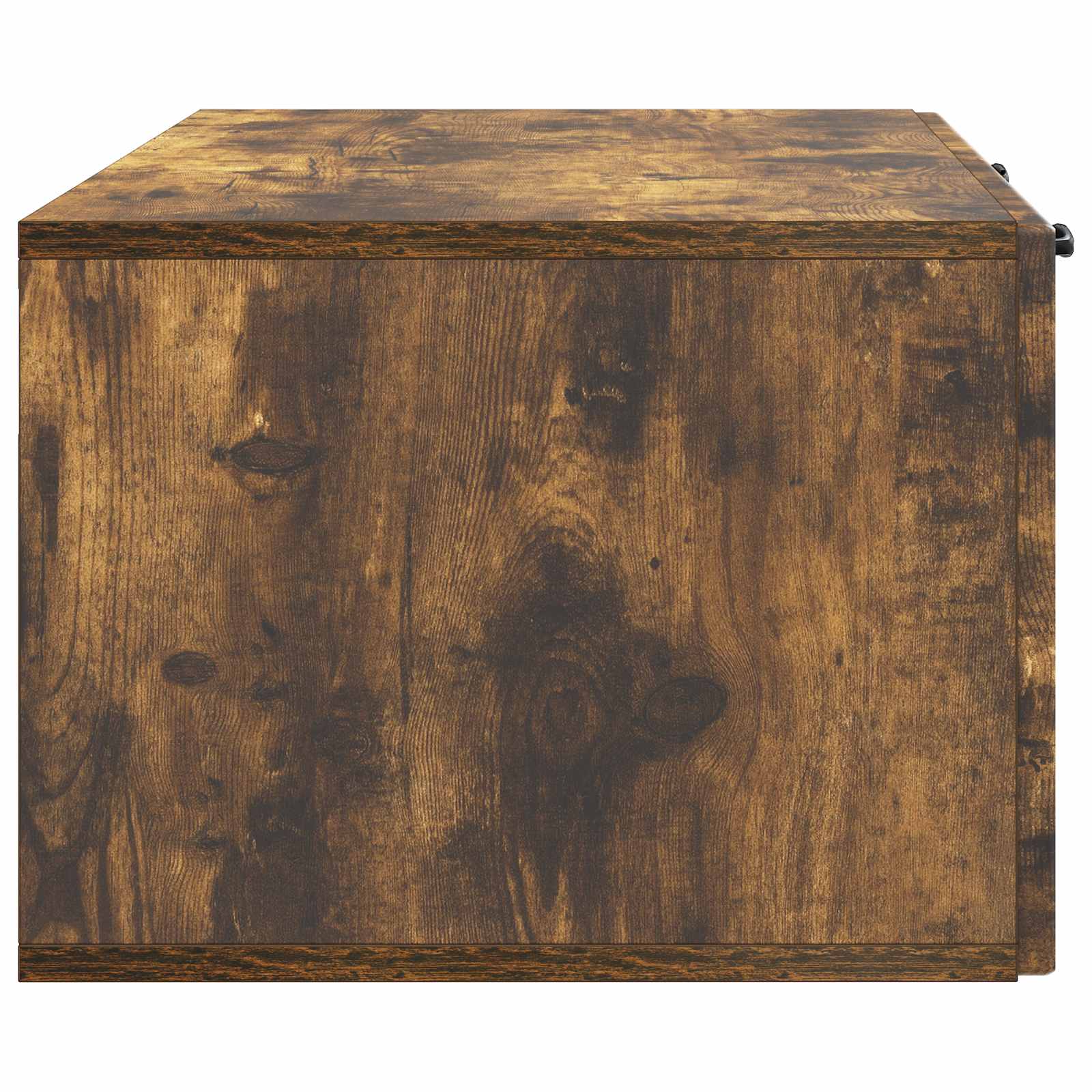 Meuble TV mural Chêne fumé 98 x 41 x 30 cm Bois d'ingénierie - XIOS
