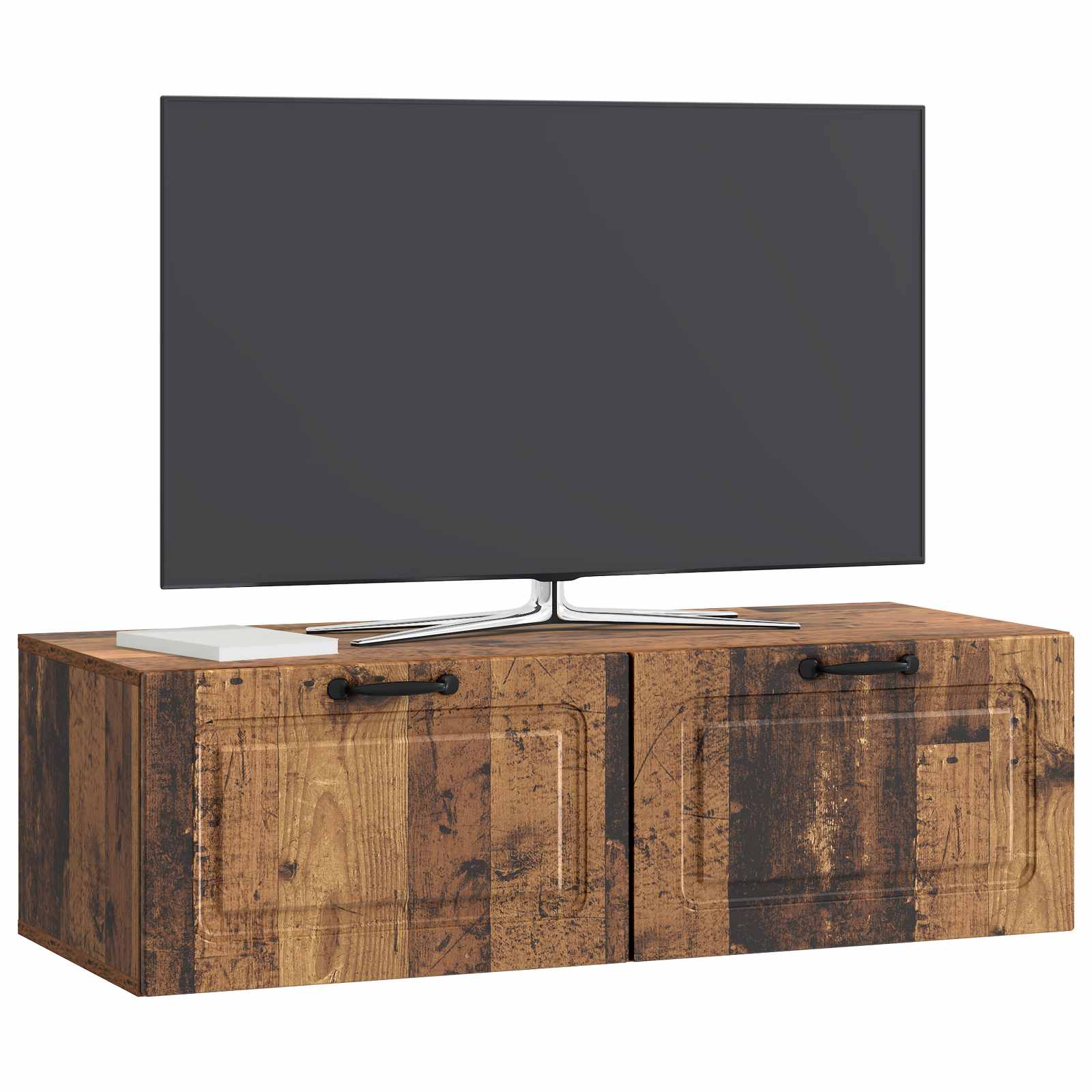 Meuble TV mural Bois ancien 98 x 41 x 30 cm Bois d'ingénierie - XIOS