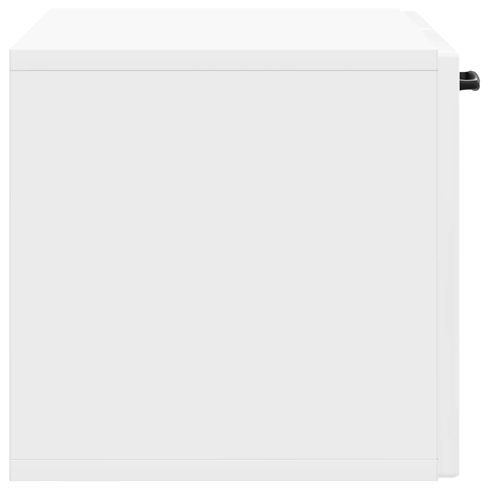 Meuble TV mural Montage mural Blanc brillant 59,5 x 31 x 30 cm - XIOS