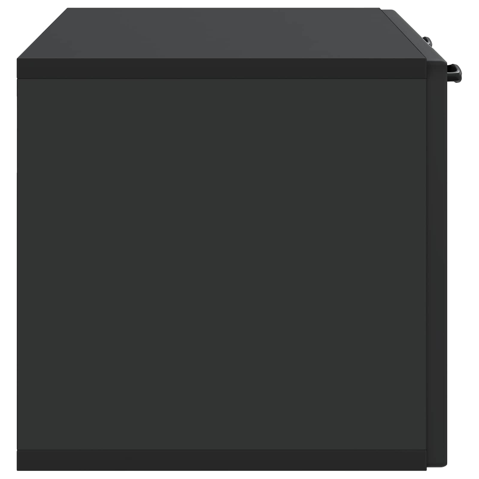 Meuble TV mural Noir 78,5 x 31 x 30 cm Bois d'ingénierie - XIOS