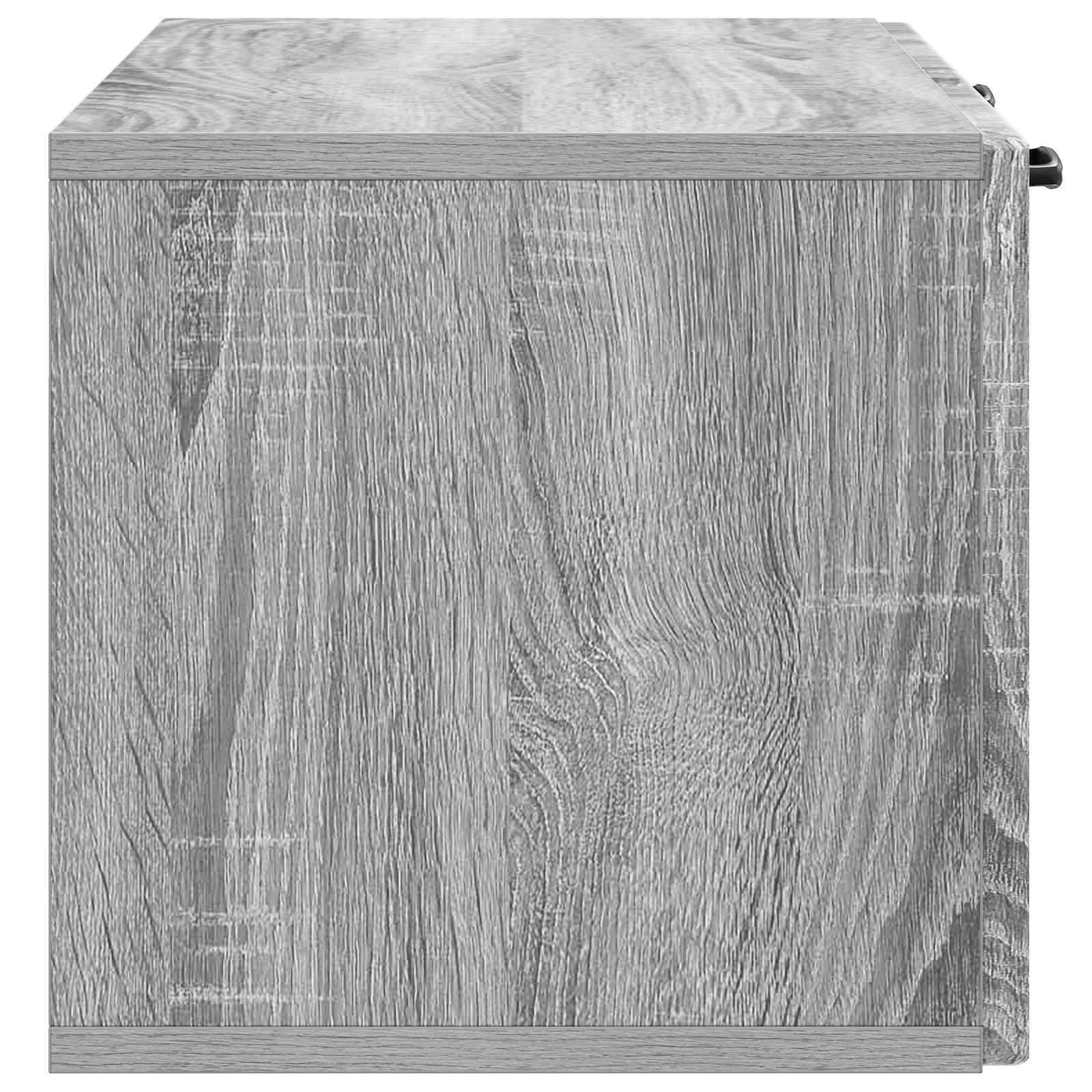 Meuble TV mural Sonoma gris 78,5 x 31 x 30 cm Bois d'ingénierie - XIOS