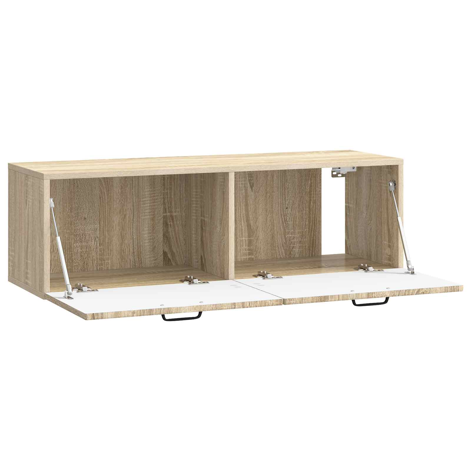 Meuble TV mural Chêne Sonoma 98 x 31 x 30 cm Bois d'ingénierie - XIOS
