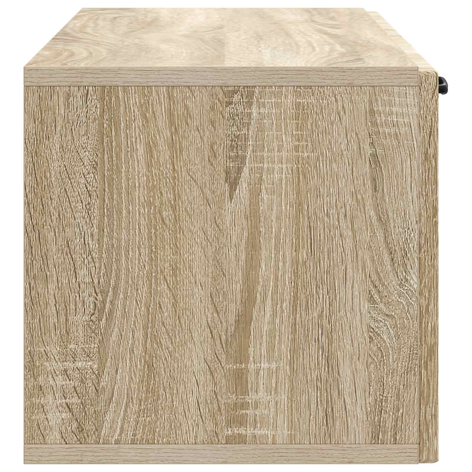 Meuble TV mural Chêne Sonoma 98 x 31 x 30 cm Bois d'ingénierie - XIOS