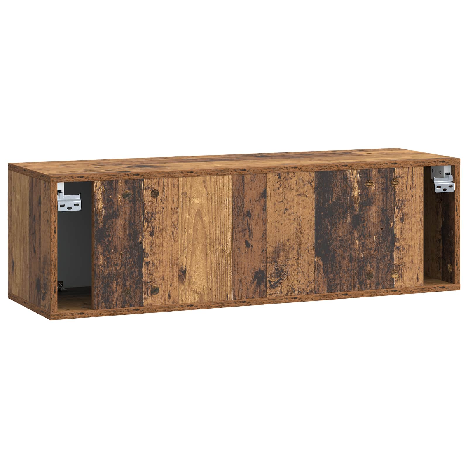 Meuble TV mural Bois ancien 98 x 31 x 30 cm Bois d'ingénierie - XIOS