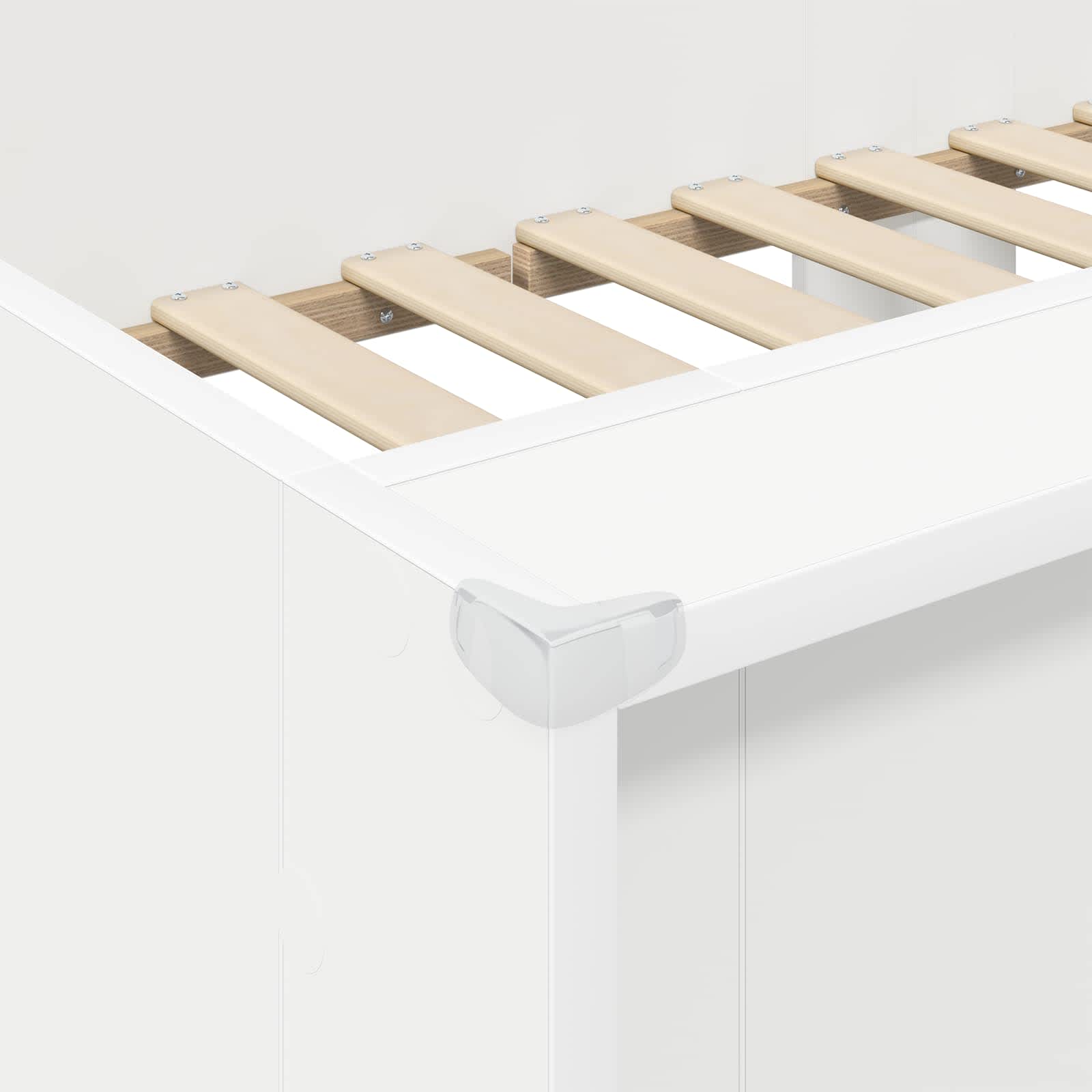 Lit Superposé pour Enfants Blanc 75 x 190 cm Bois d'ingénierie - XIOS