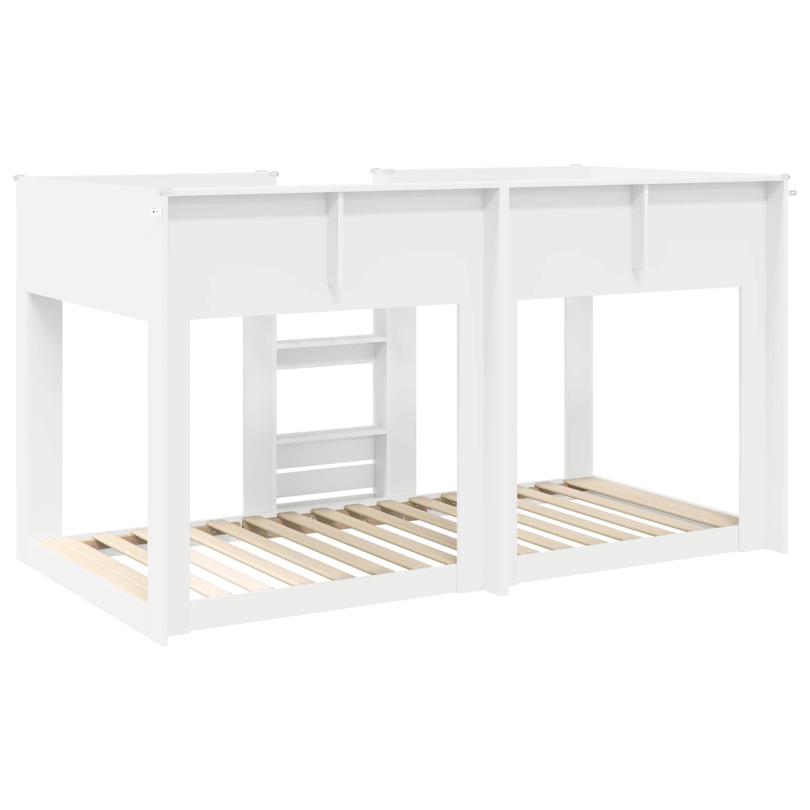 Lit Superposé pour Enfants Blanc 75 x 190 cm Bois d'ingénierie - XIOS