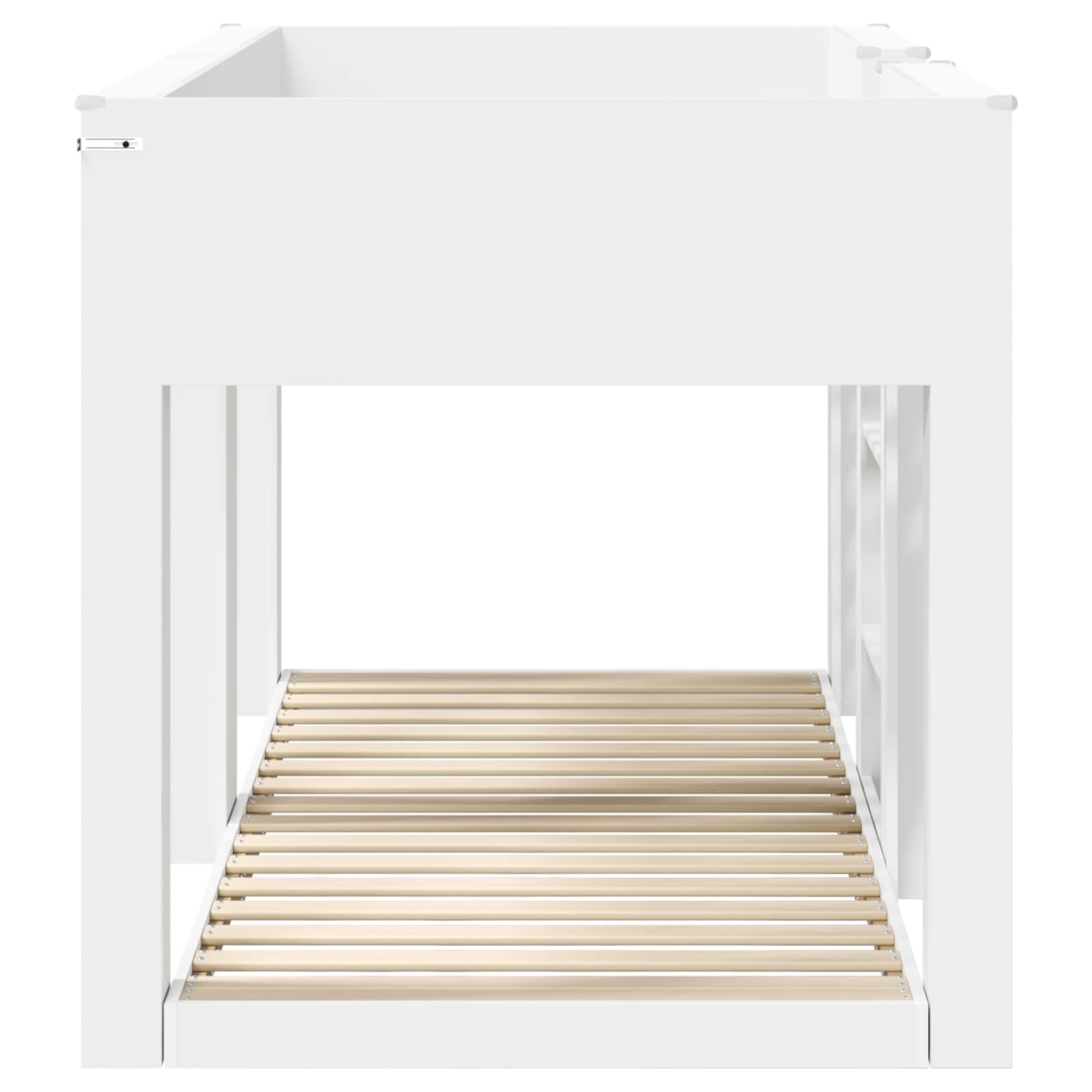 Lit Superposé pour Enfants Blanc 75 x 190 cm Bois d'ingénierie - XIOS