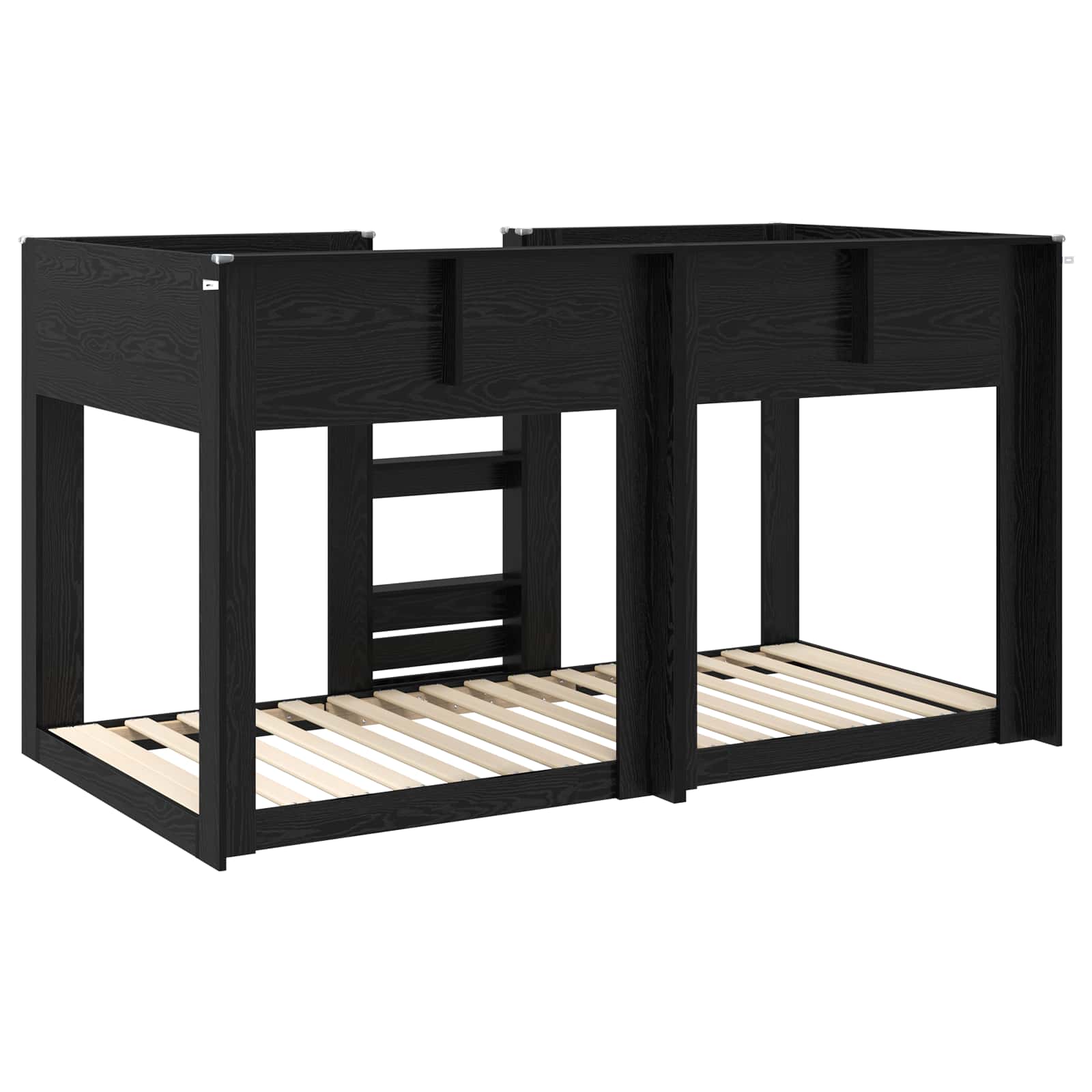 Lit Superposé pour Enfants Chêne noir 75 x 190 cm - XIOS