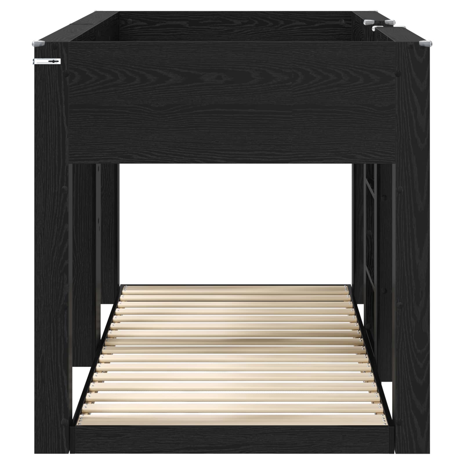 Lit Superposé pour Enfants Chêne noir 75 x 190 cm - XIOS