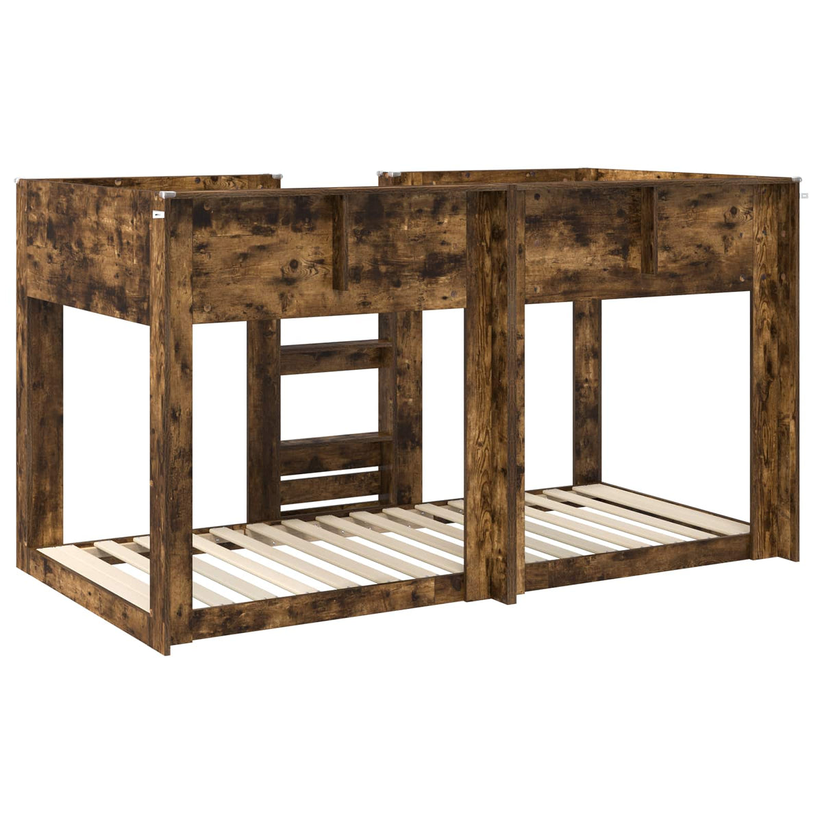 Lit Superposé pour Enfants Chêne fumé 75 x 190 cm